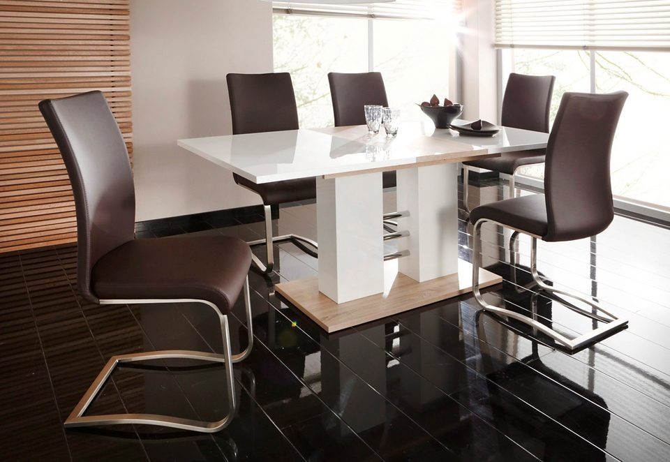 MCA furniture Chaise cantilever »Arco« (Set) 2 cuis2er-, 4er-, 6er-Set, Stuhl belastbar bis 130 Kg