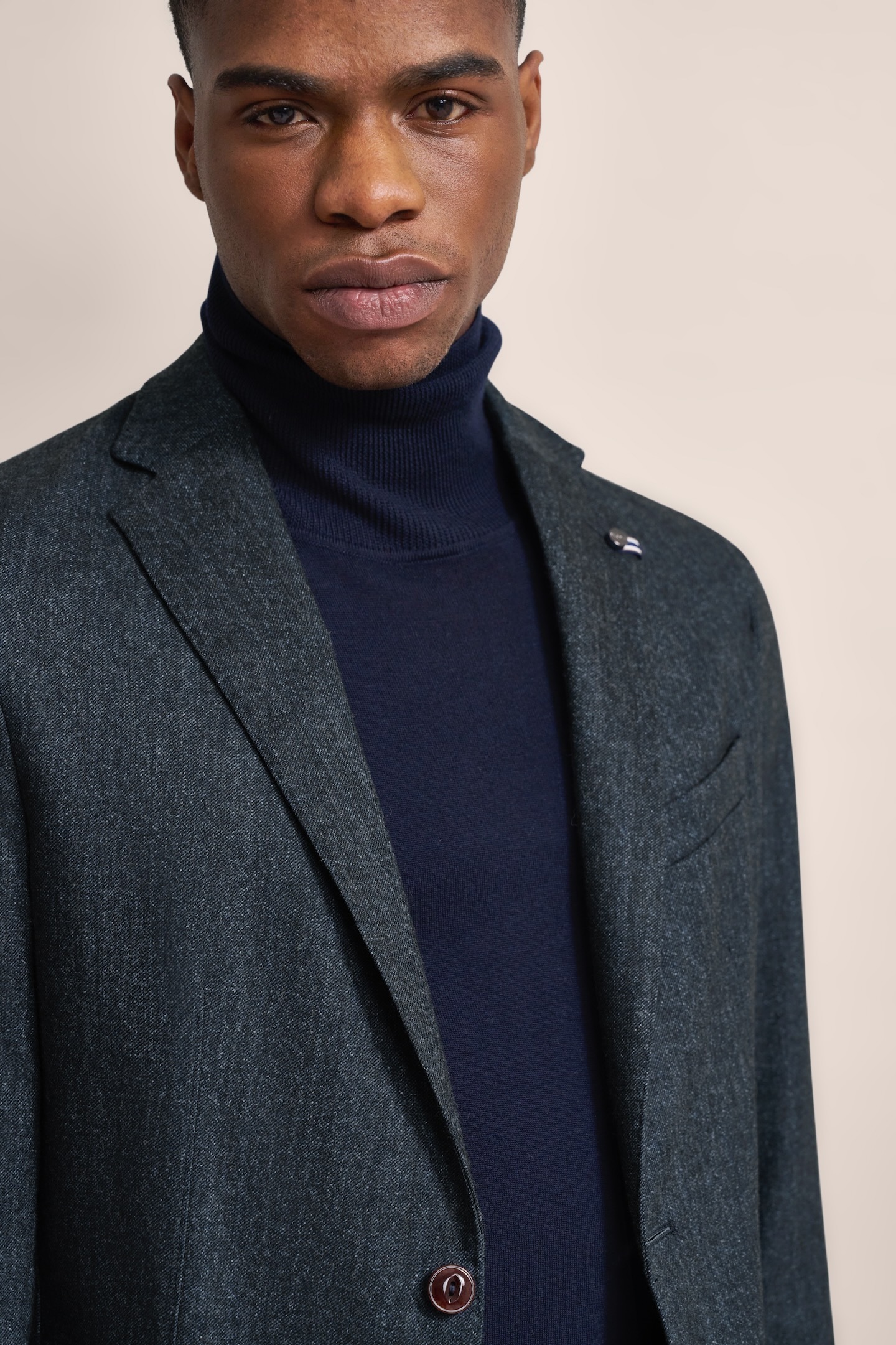 bugatti Sakko mit runden Schultern