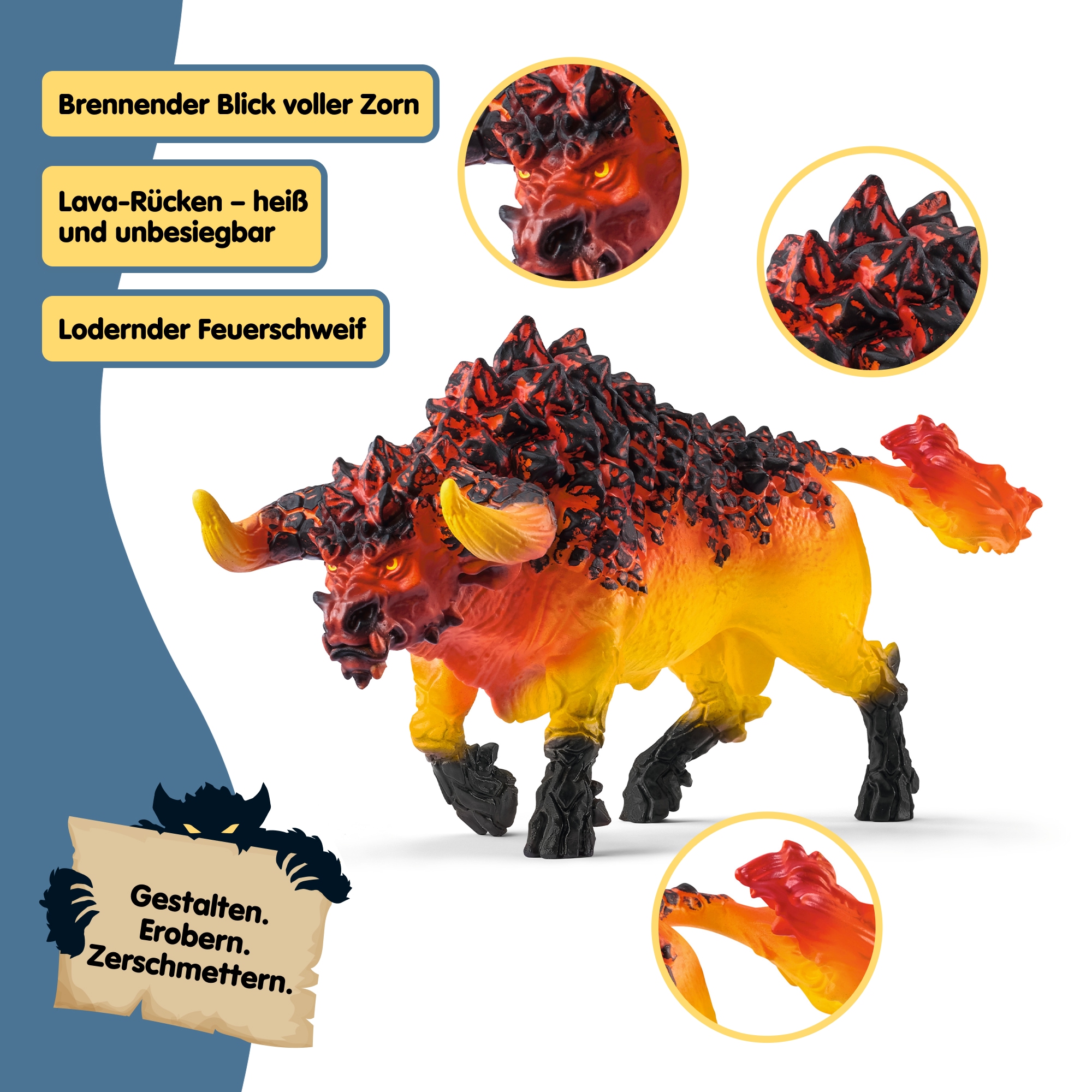 Schleich® Monde de jeu »ELDRADOR® CREATURES, BattleCave Arena: Lava vs. Schatten (42673)«