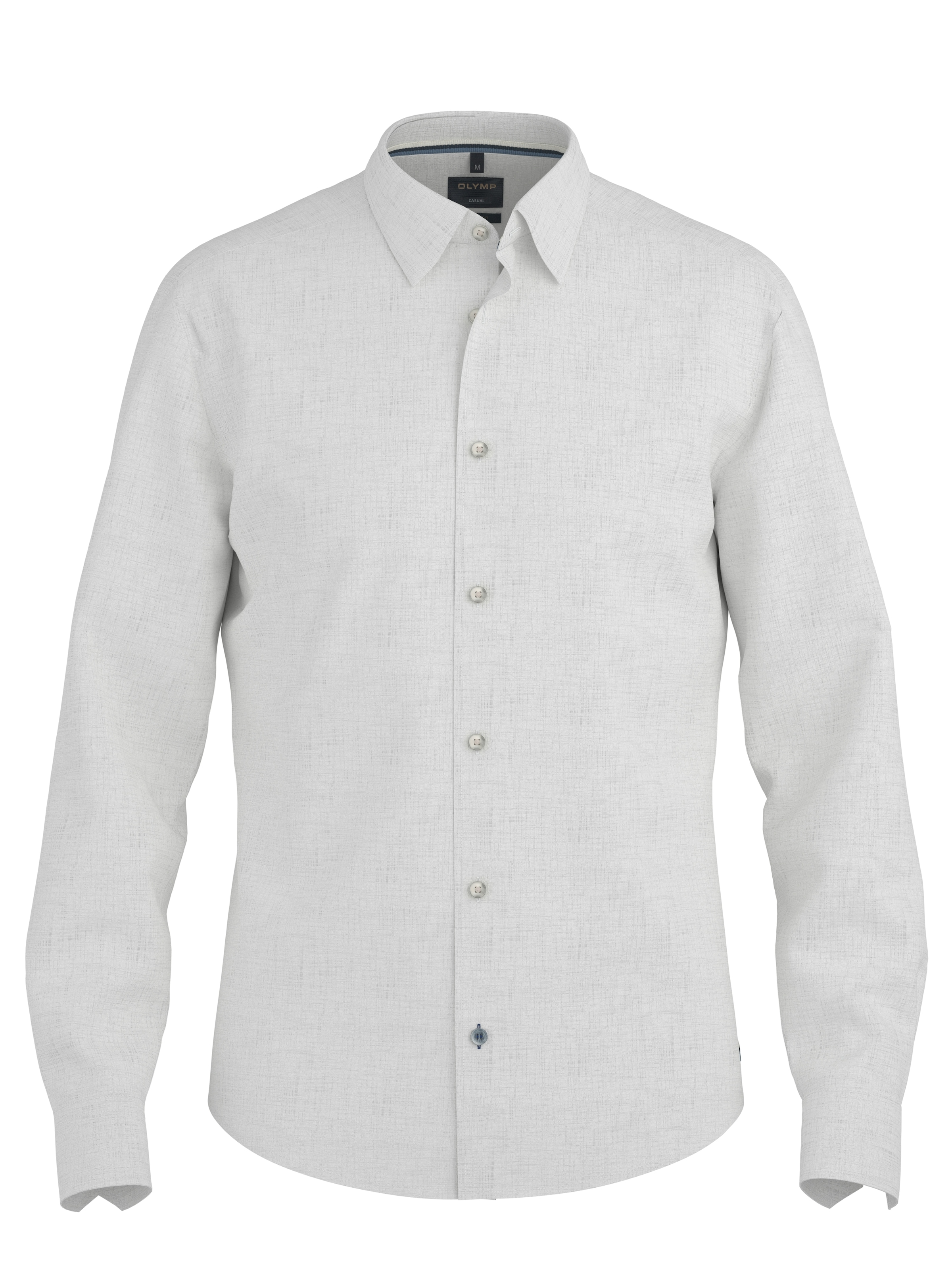 OLYMP Chemise en lin Kentkragen, casual