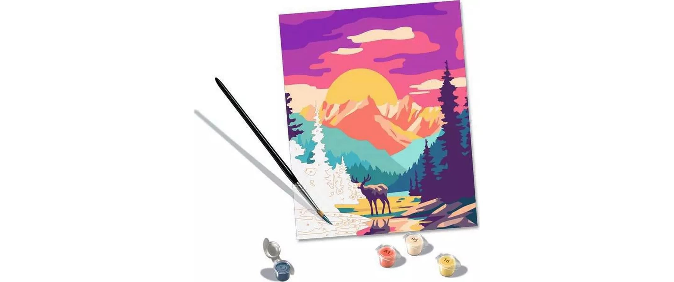 Ravensburger Malen nach Zahlen »CreArt Nationalpark 24 x 30 cm«