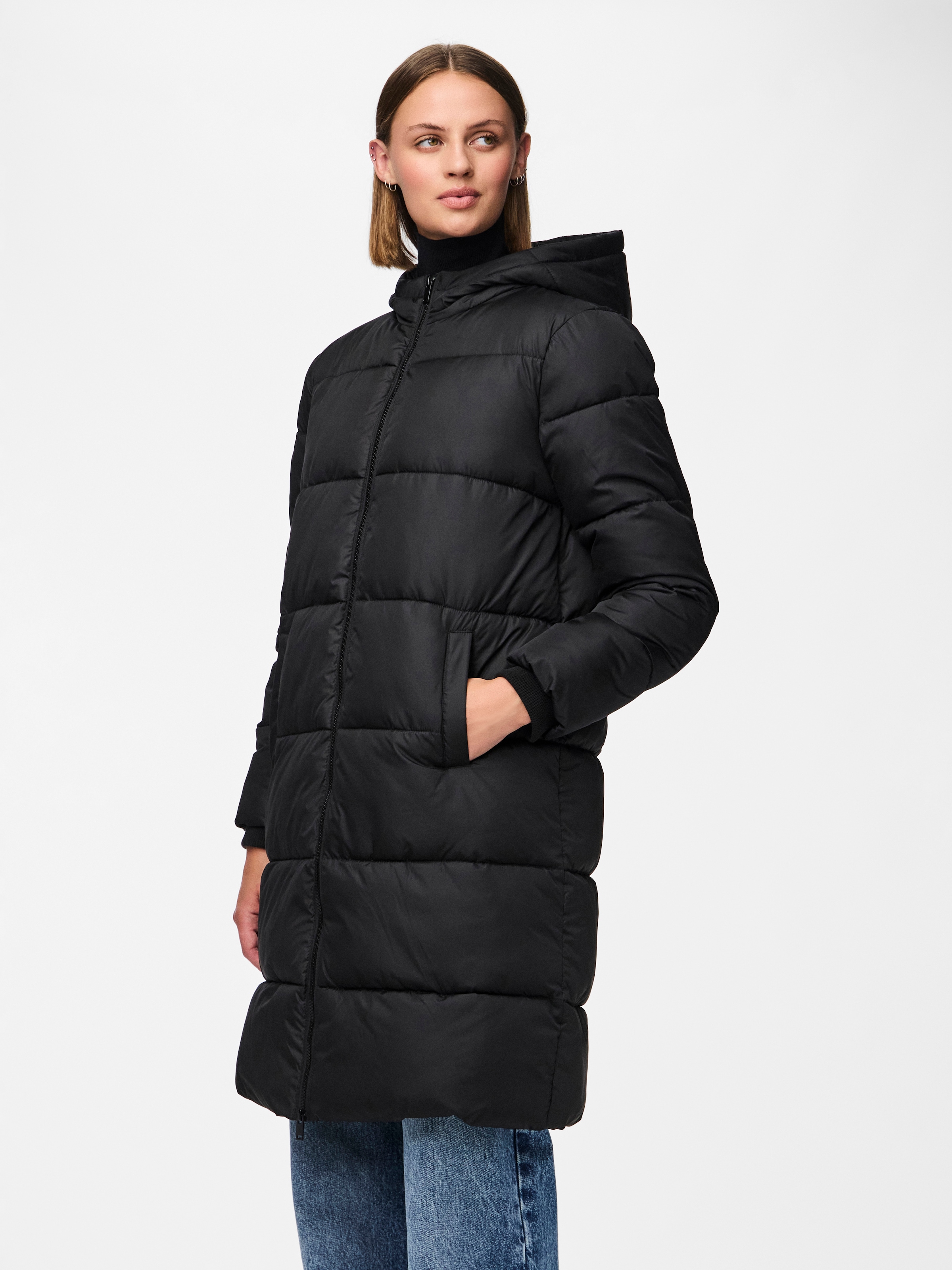 pieces Steppmantel »PCBEE NEW LONG PUFFER JACKET NOOS BC«