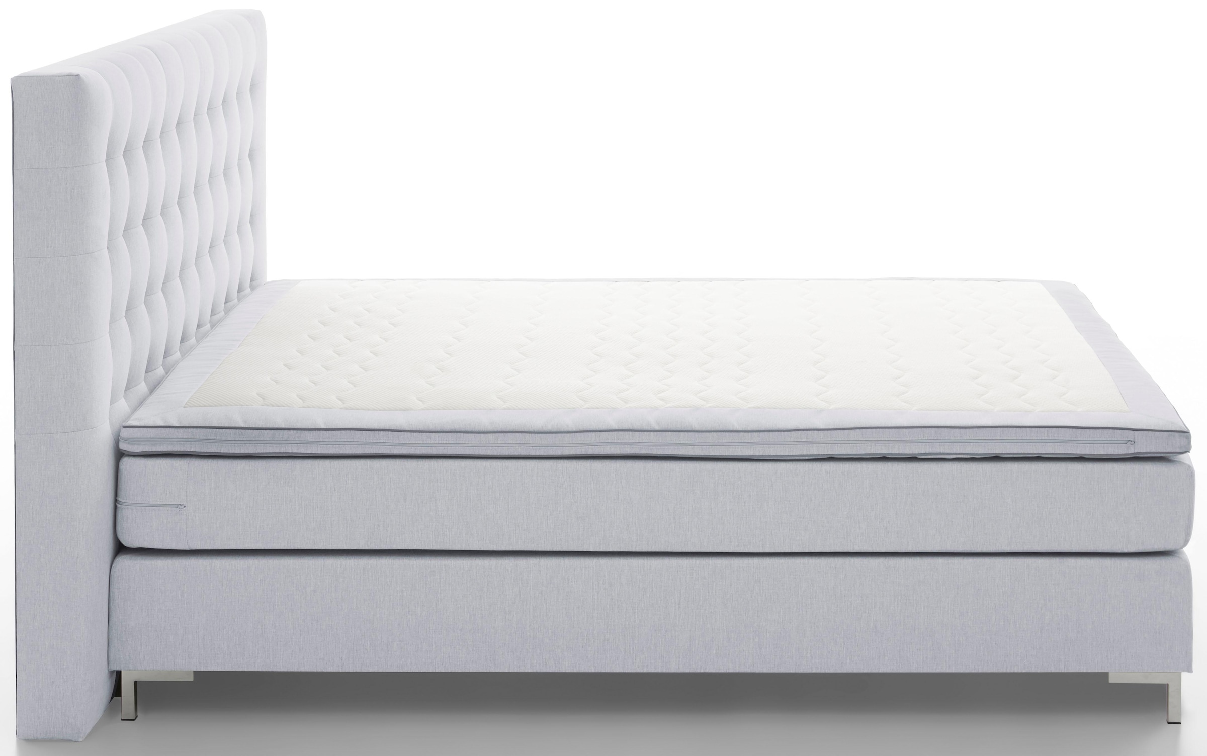ATLANTIC home collection Lit boxspring »Anni« avec matelas à ressorts Bonnell et surmatelas