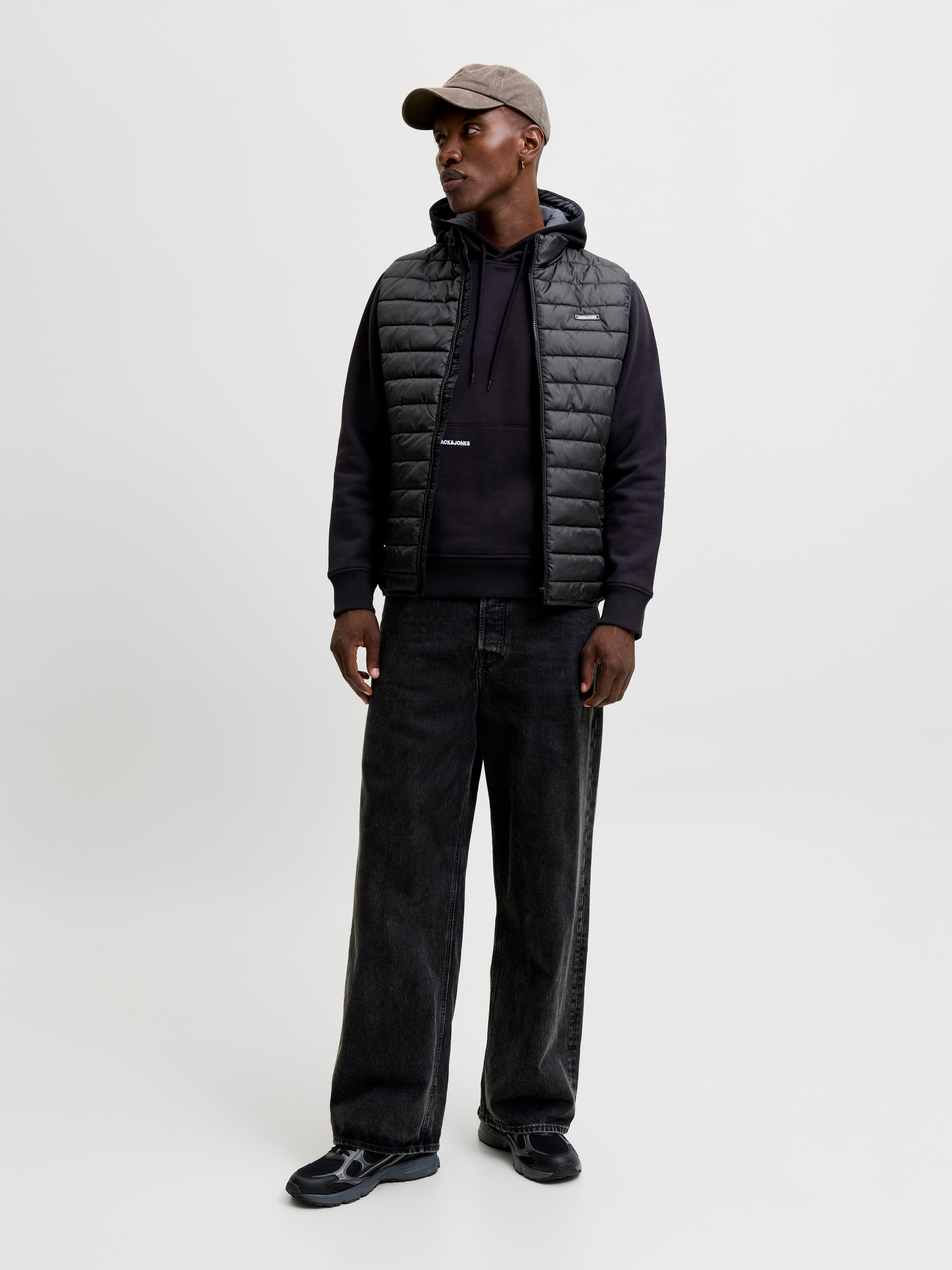 Jack & Jones Steppweste »JJELVIS LIGHT BODYWARMER COLLAR« Kunstfaser, regular fit