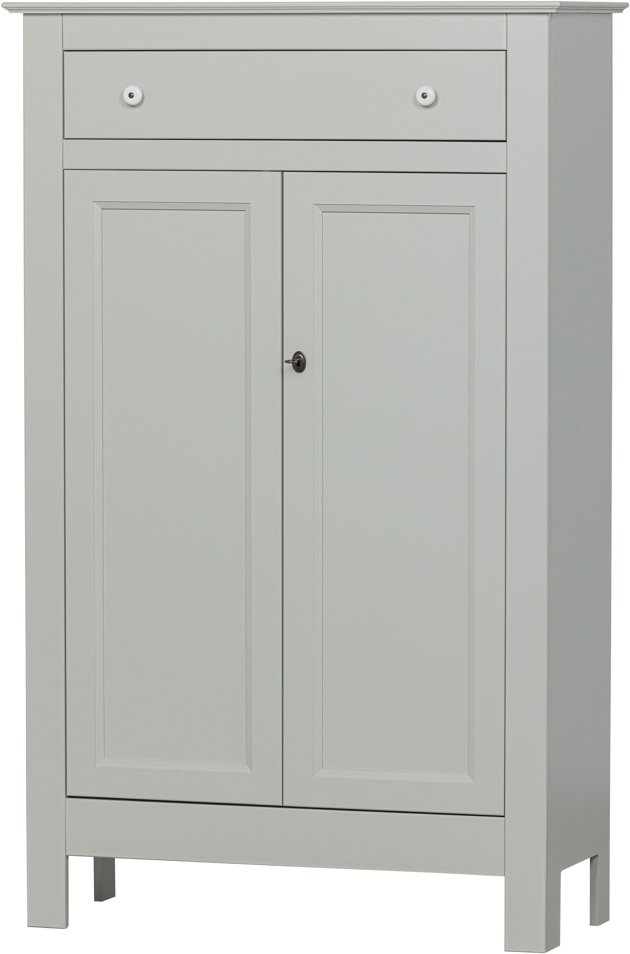 WOOOD Vertiko »Eva FSC®-Kiefernholz geschliffen, H 150 x B 93 x T 40 cm« Tragkraft 15 kg pro Boden, MDF-Rückwand für Stabilität, Pfleigleicht