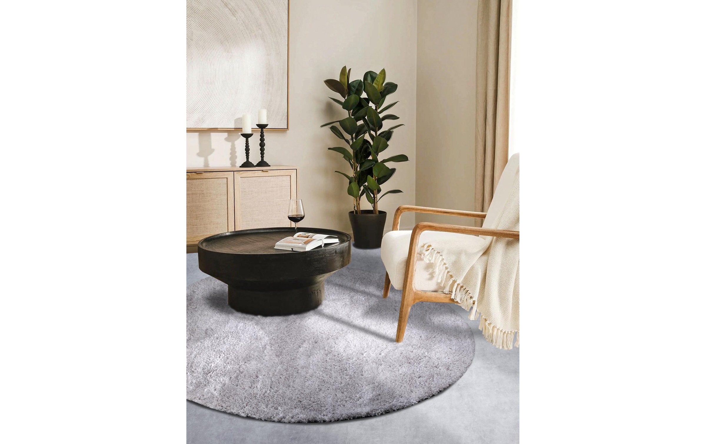 HANSE Home Teppich »Myk Olaf Ø 160 cm« rund