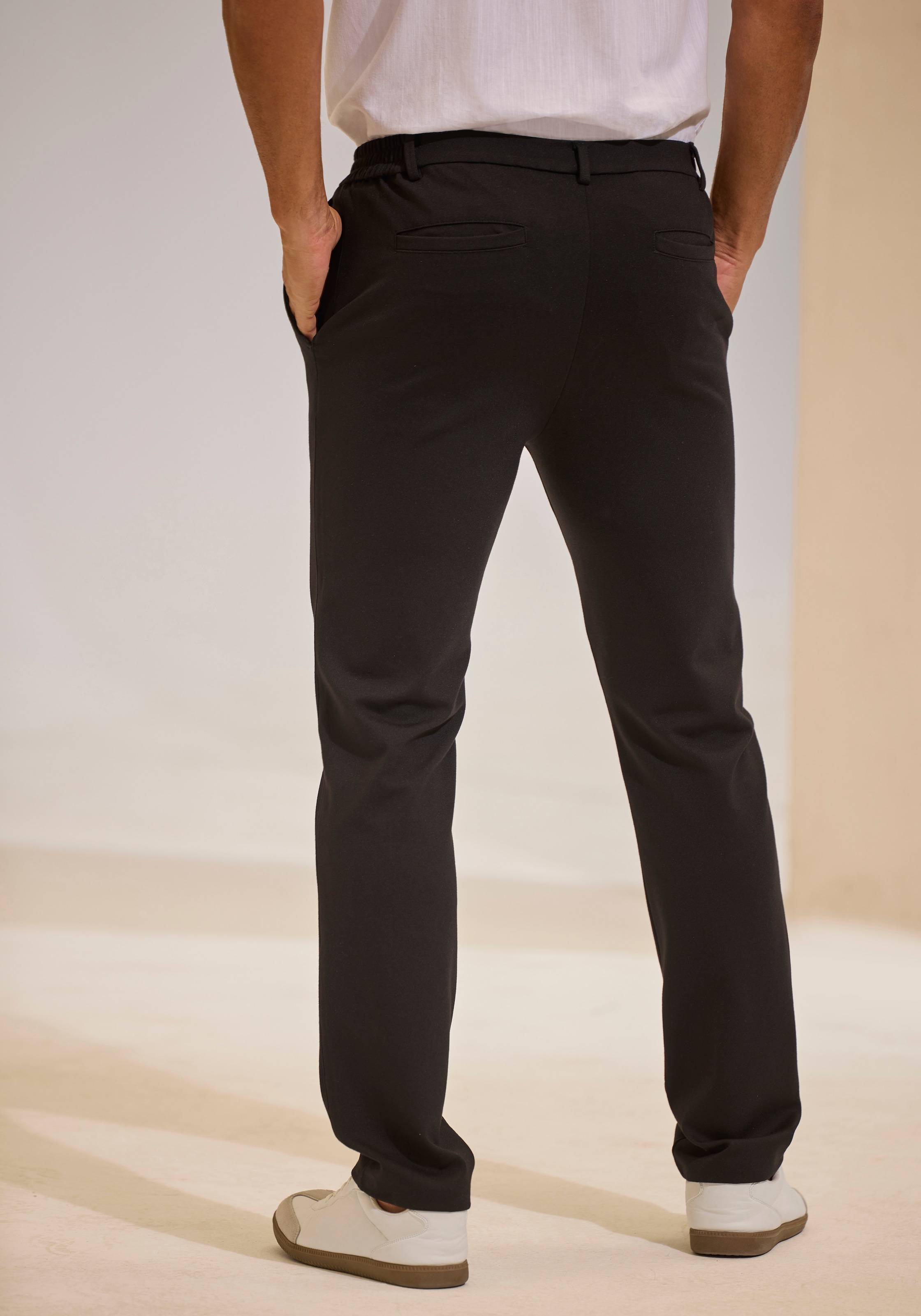 H.I.S Pantalon en tissu », Dehnbund-Hose mit seitlichem Gummizug, auch in grossen Grössen«  Komfortbund - besonders bequem