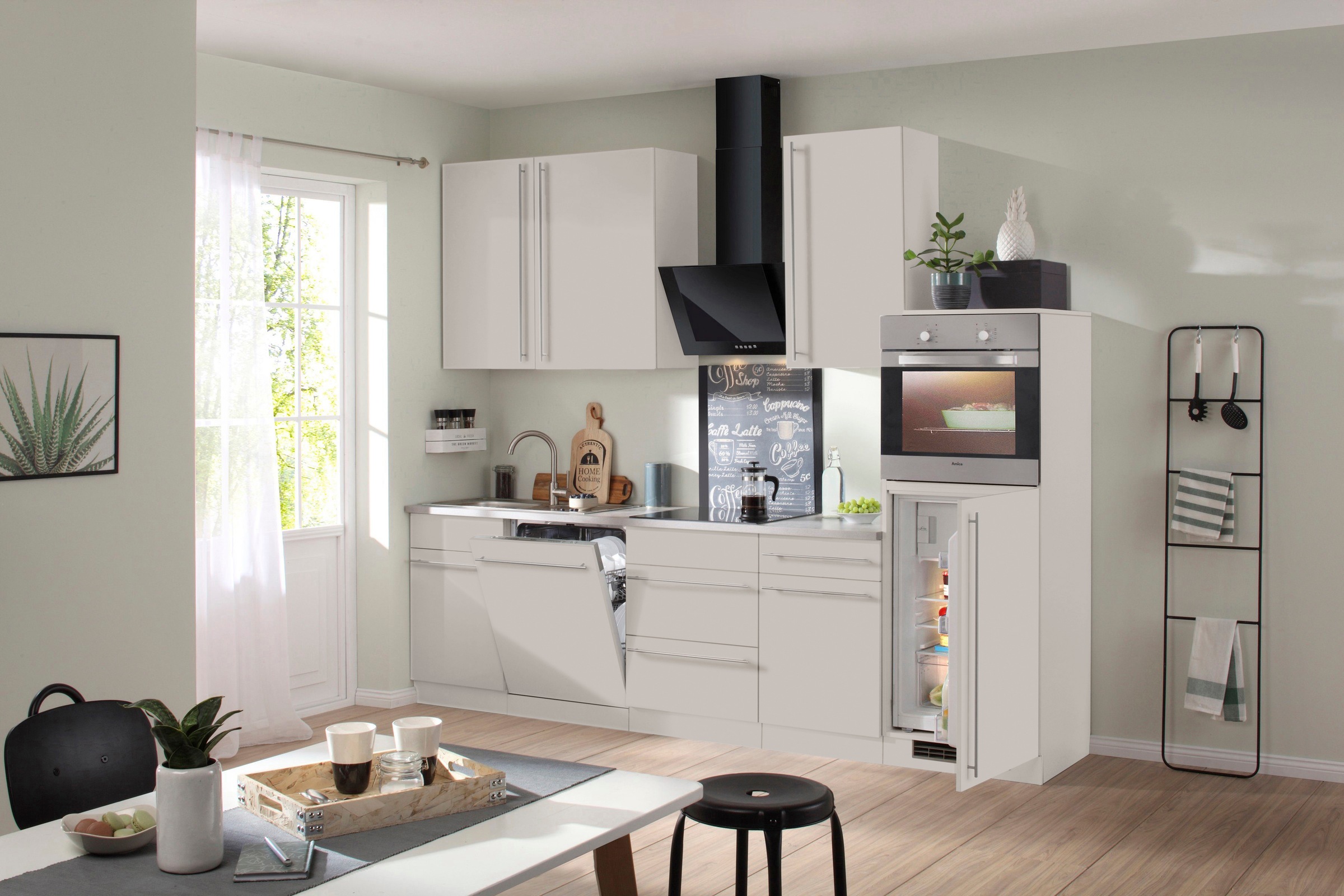 wiho Küchen Hängeschrank »Chicago« 50 cm breit, 90 cm hoch, für viel Stauraum