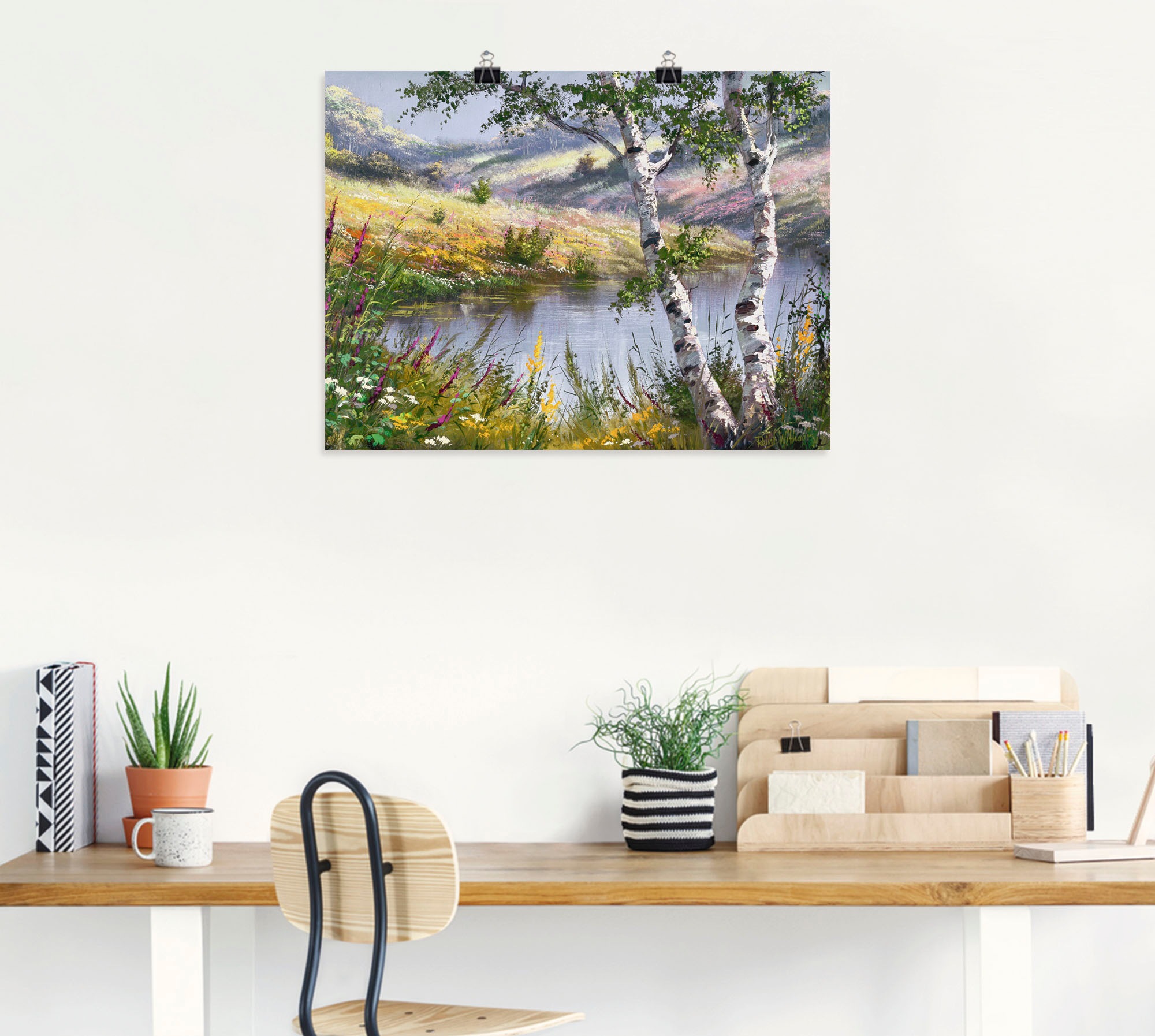 Artland Wandbild »Nach einem Sturm« Gewässer 1 Stk. tlg. als Leinwandbild, Poster in verschied. Grössen