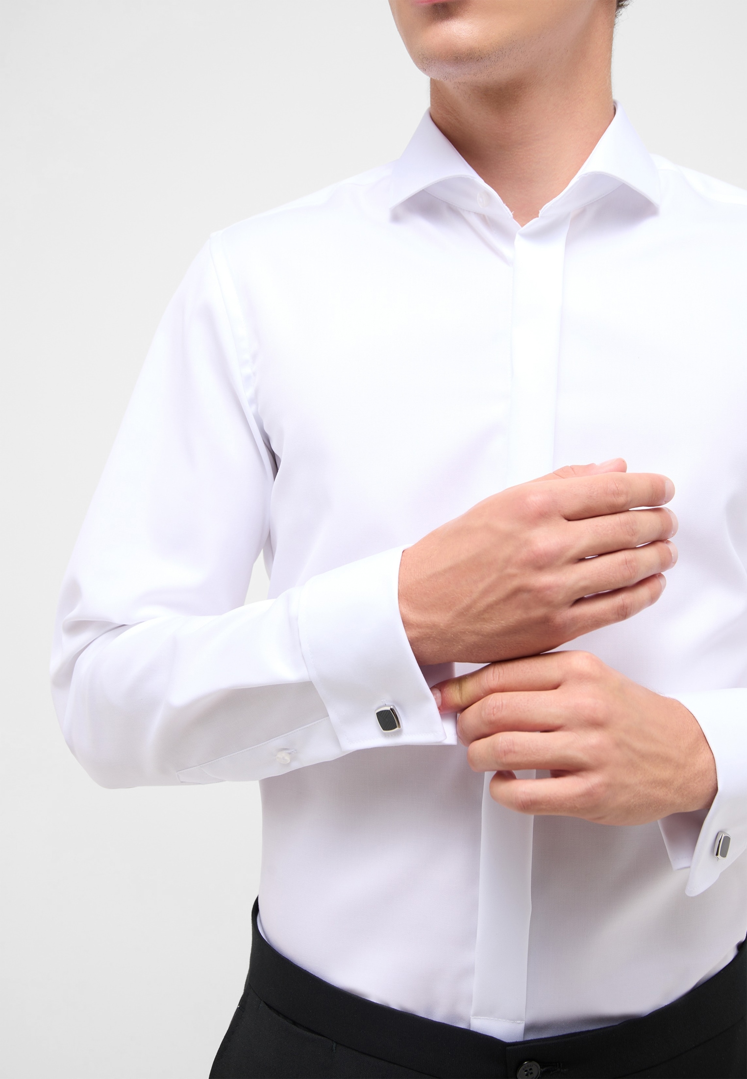 Eterna Langarmhemd »SLIM FIT« NON IRON (bügelfrei)