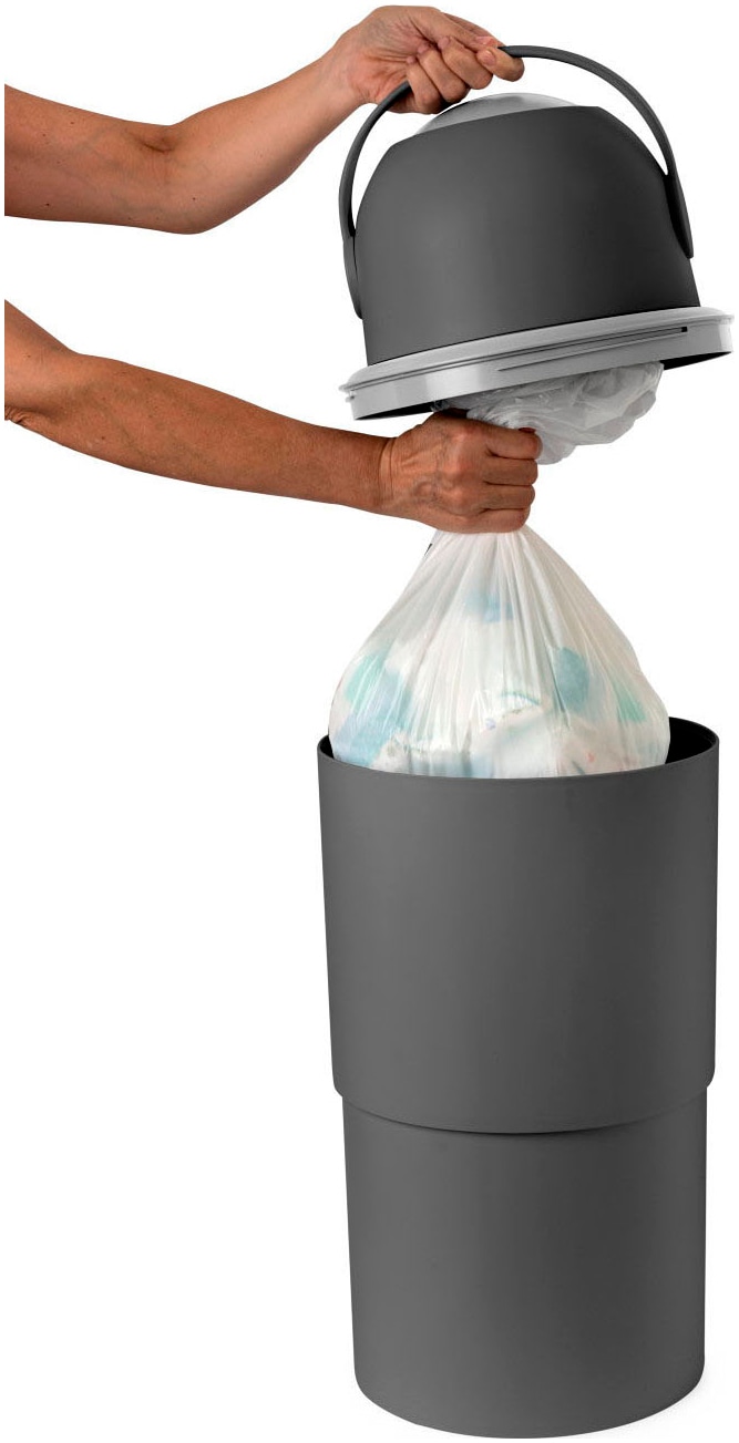 Chicco Windeleimer »Teleskop, Odour off XL« inklusive 1 Pck. Müllbeutel Odour Off und einem Müllbeutelspender