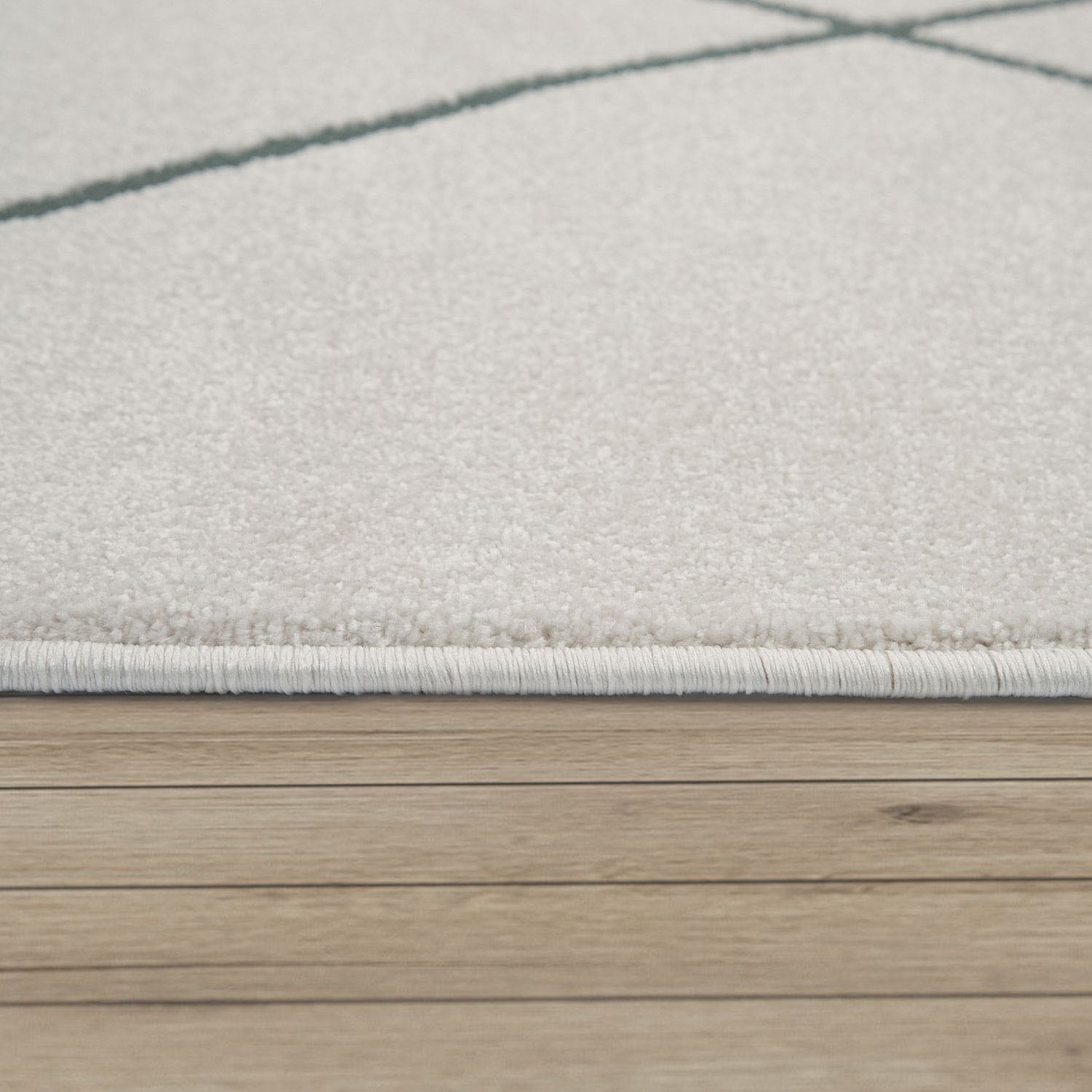 Paco Home Tapis »Haral 787« Rond 9 mm Höhe Kurzflor, Scandi Design, Rauten Motiv