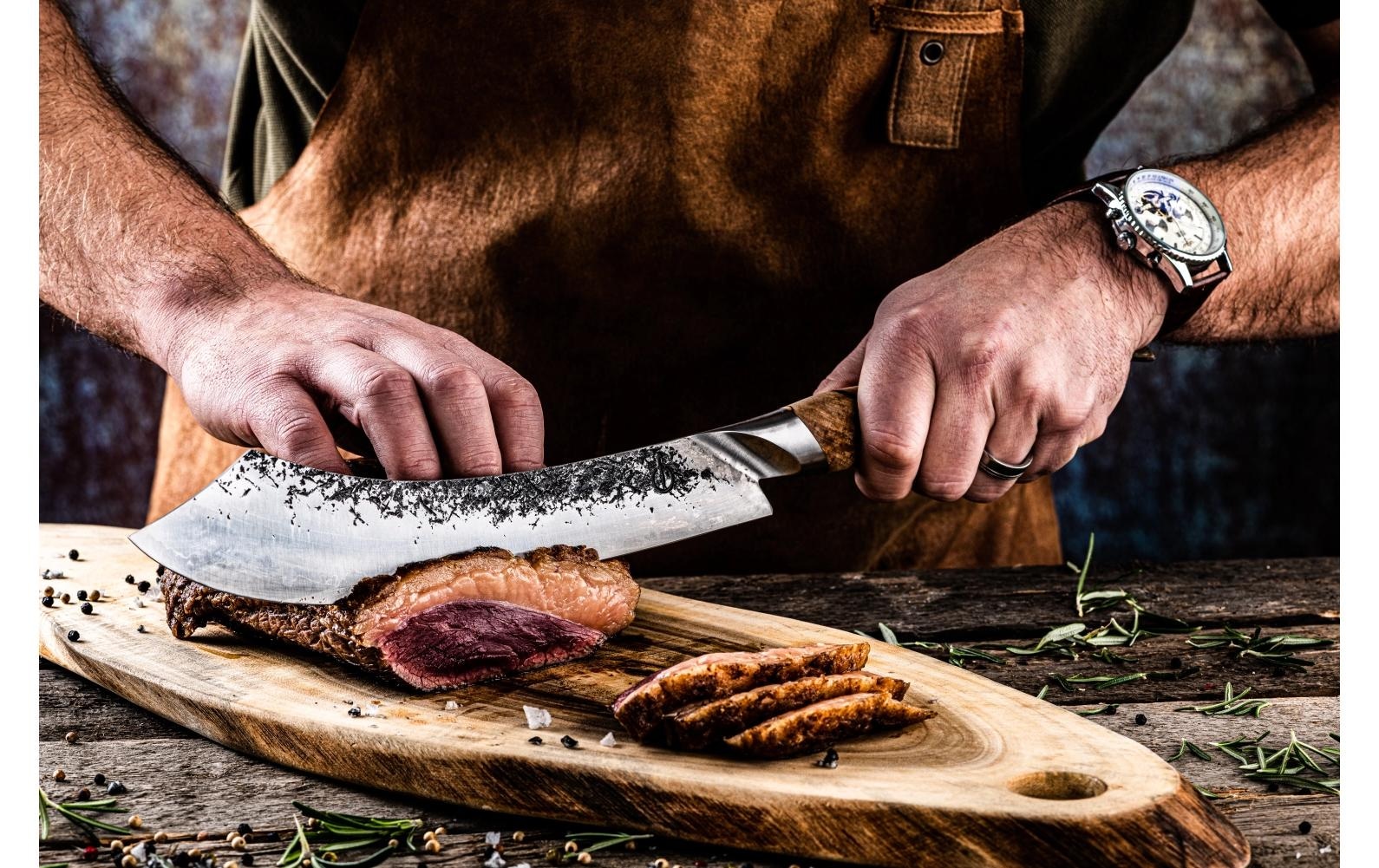   Couteau à viande »Forged Katai Metzgermesser 25 cm«