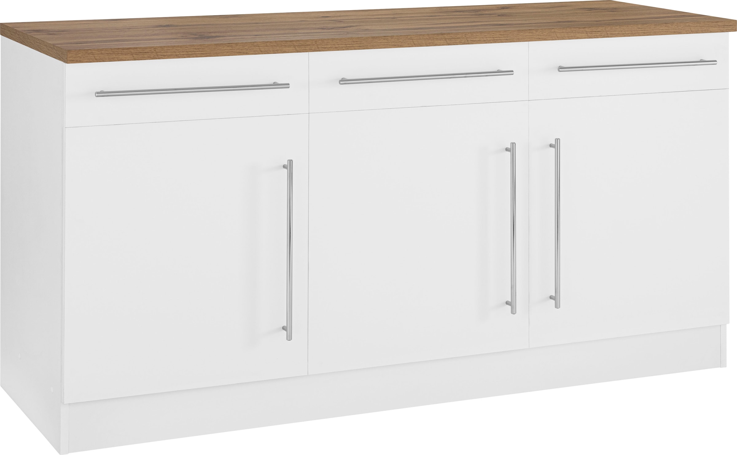 KOCHSTATION Unterschrank »KS-Samos« Breite 150 cm