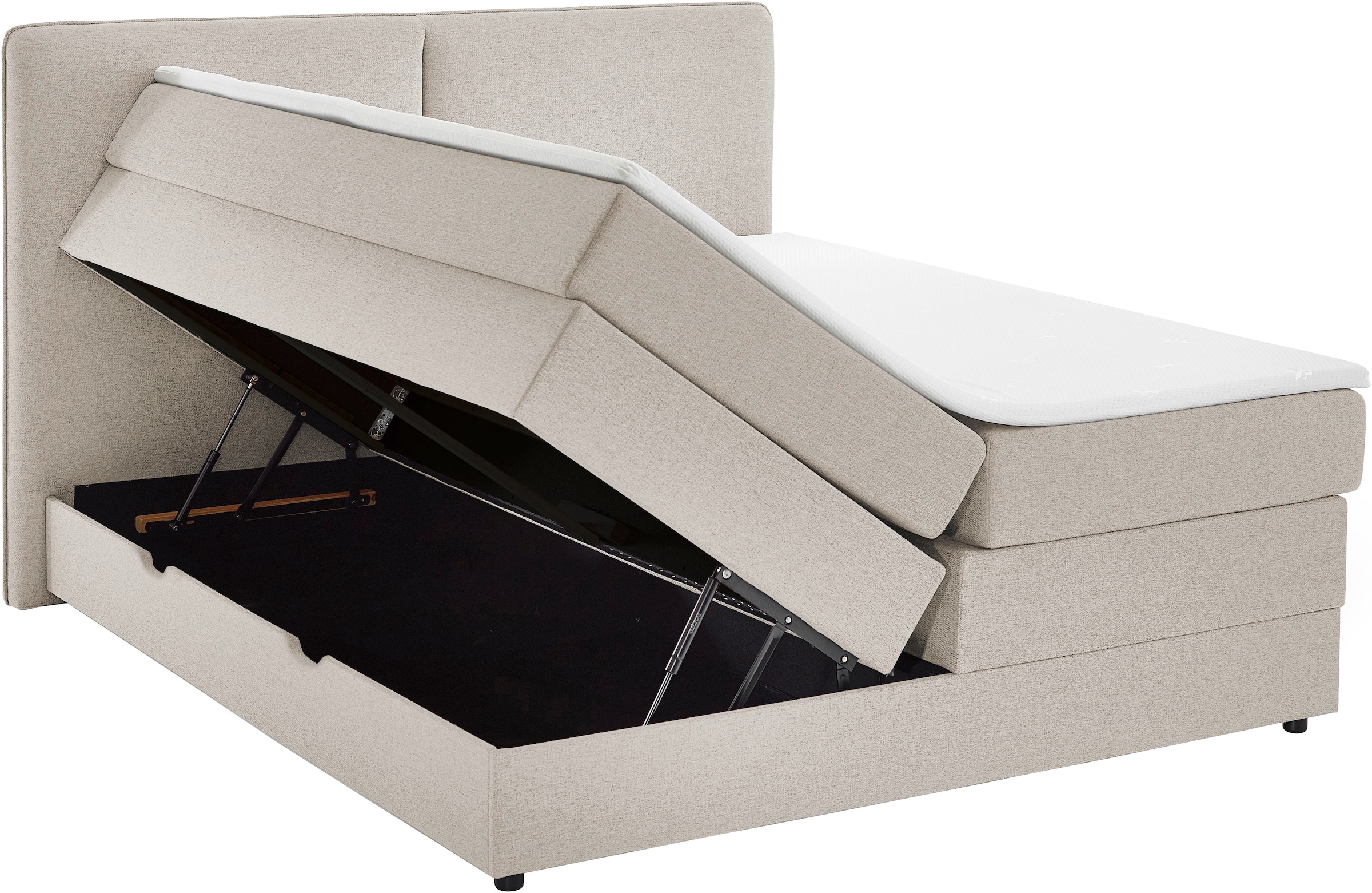 meise.möbel Boxbett »Columbia mit extra grossem Bettkasten« erhältlich in 180x200cm