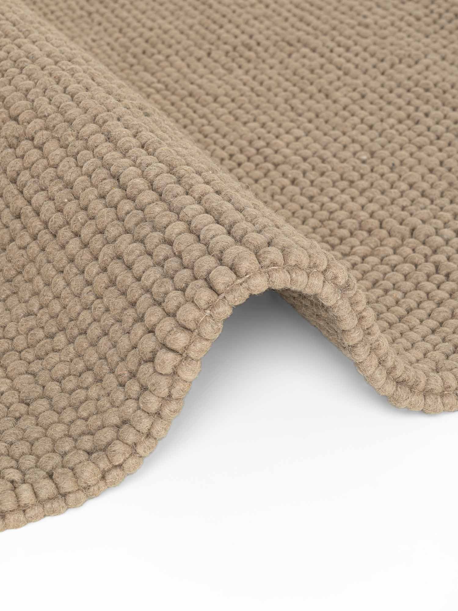 Ted Baker Tapis en laine »Diana« Rectangulaire 16 mm Höhe Laine, naturel, fait main, salon, salle à manger, chambre, scandinave