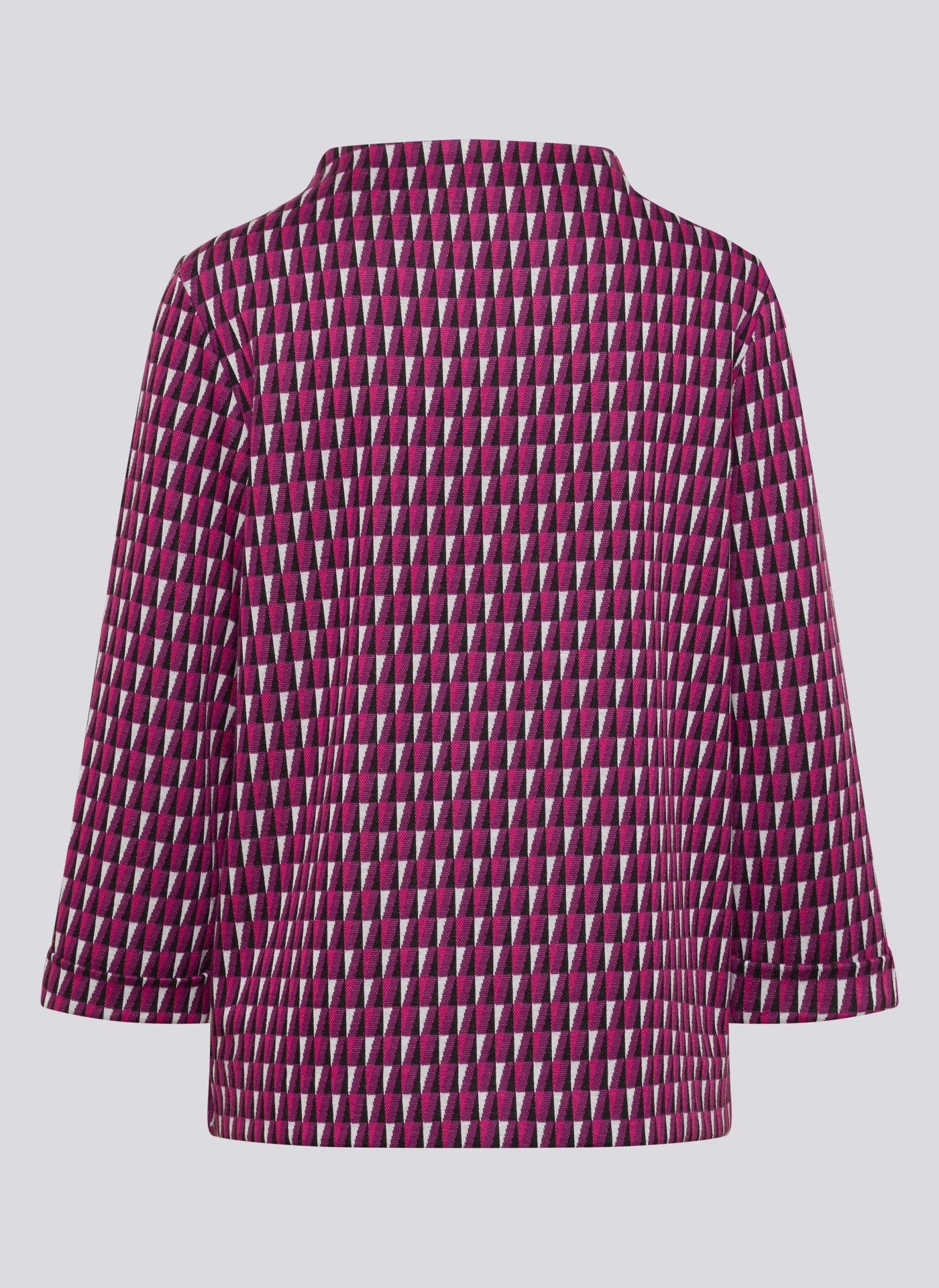 Rabe 3/4-Arm-Shirt mit grafischem Muster