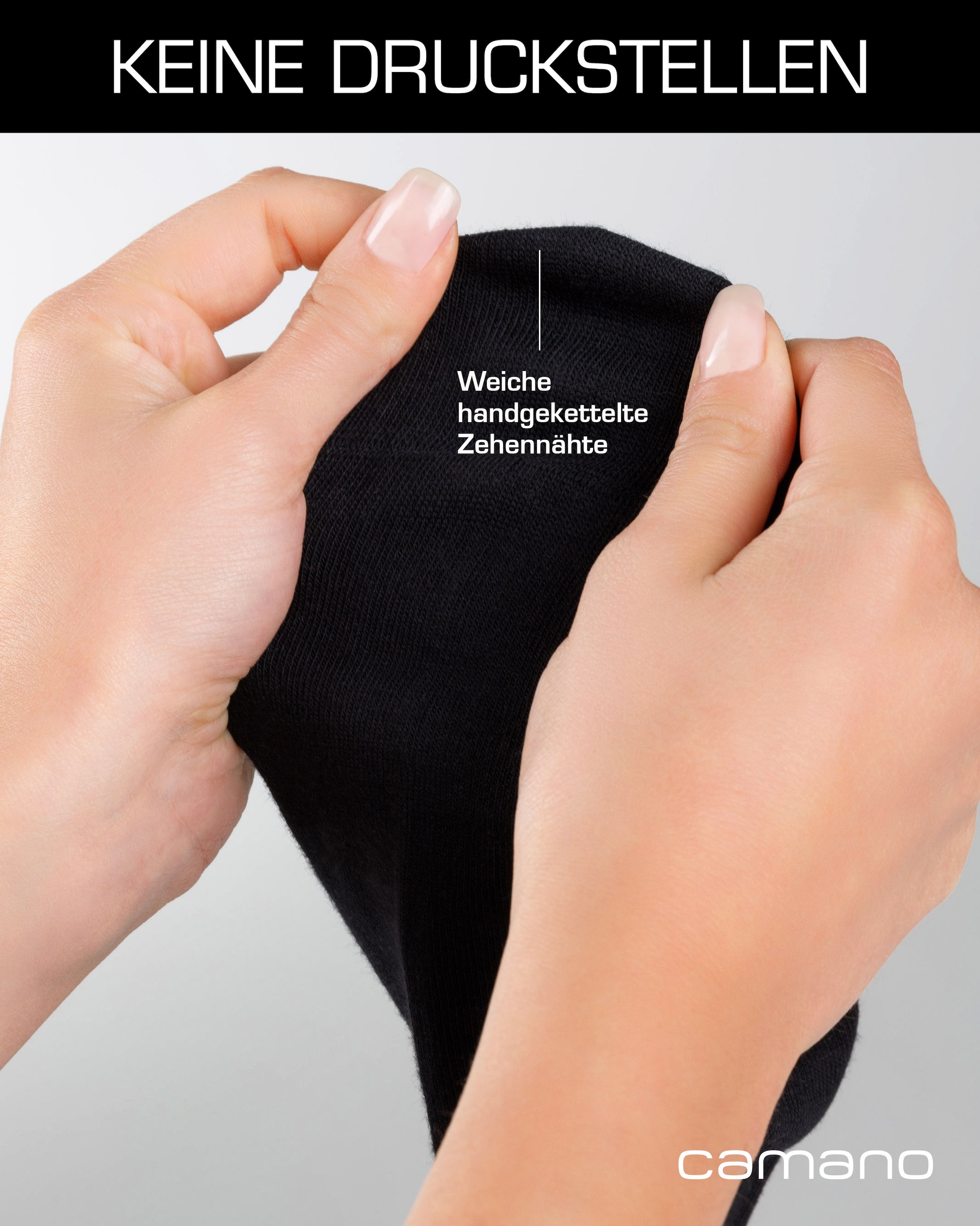 Camano Kurzsocken »ca-soft« 7 Paar,  mit hohem Baumwollanteil