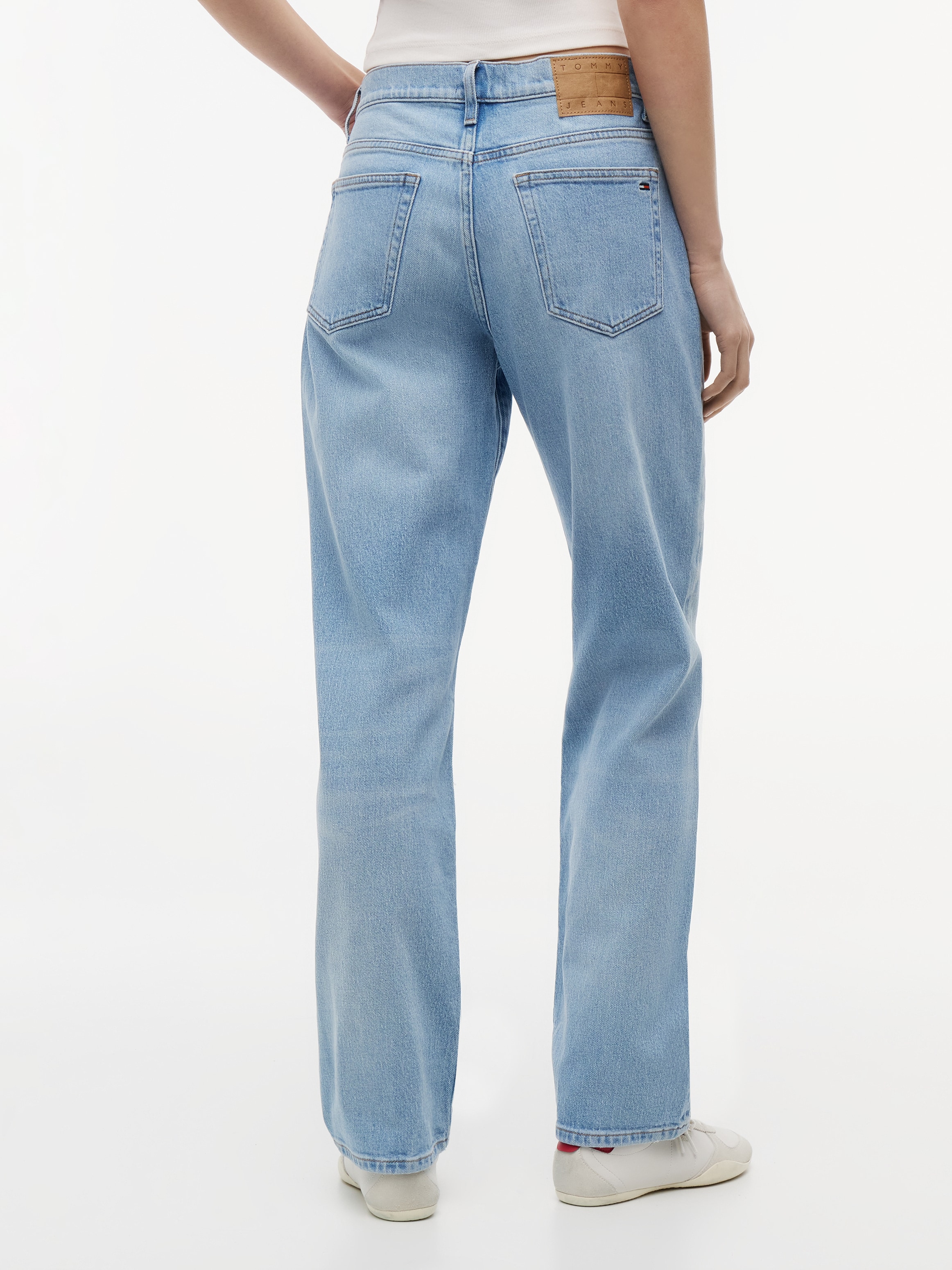 Tommy Jeans Jeans droit »KIRA MR SLIM STR BJ0111« Baumwollmischung, straight fit