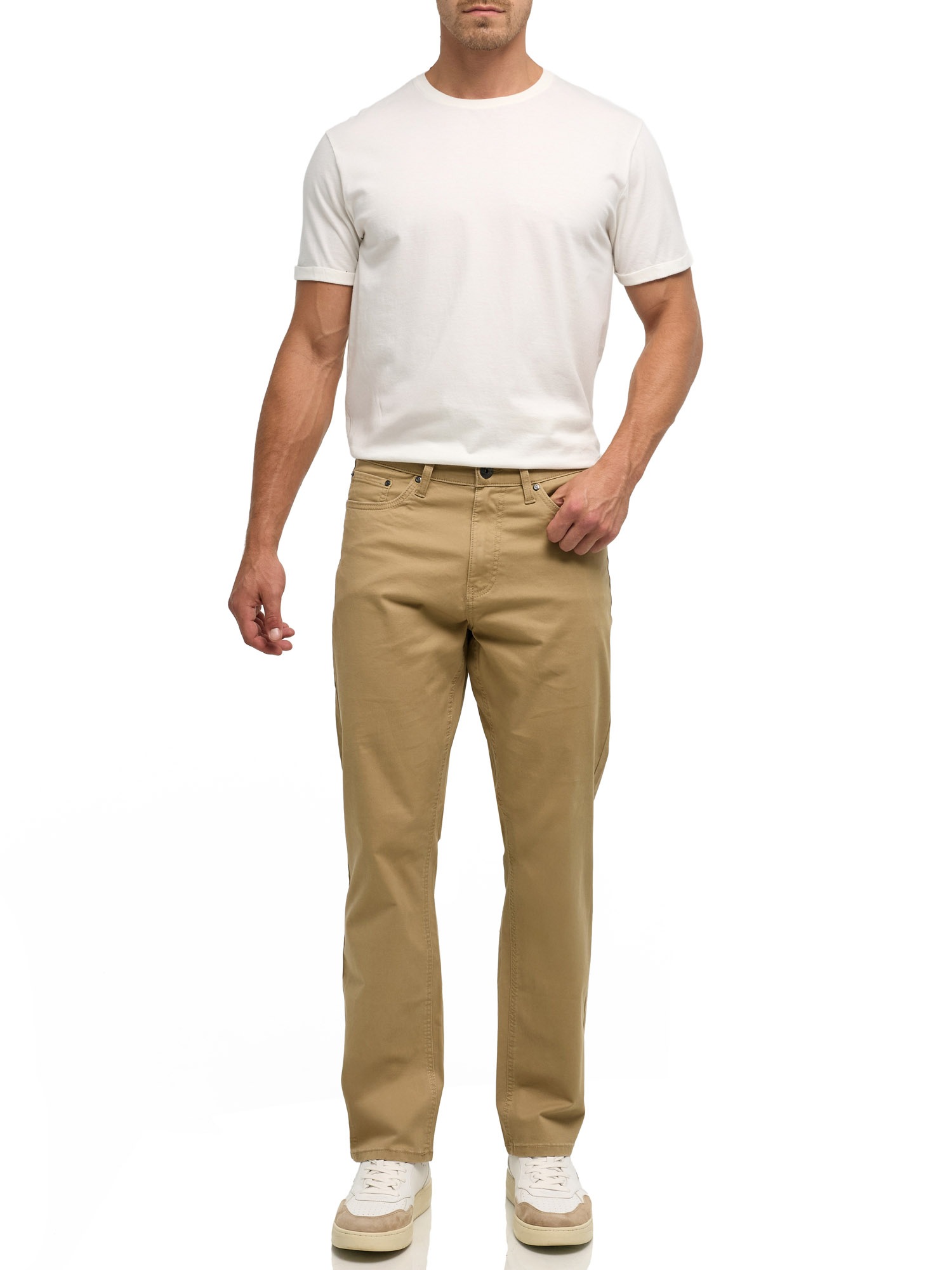Indicode 5-Pocket-Hose »INVince col. Twill«  Baumwollmischung, relaxed fit
