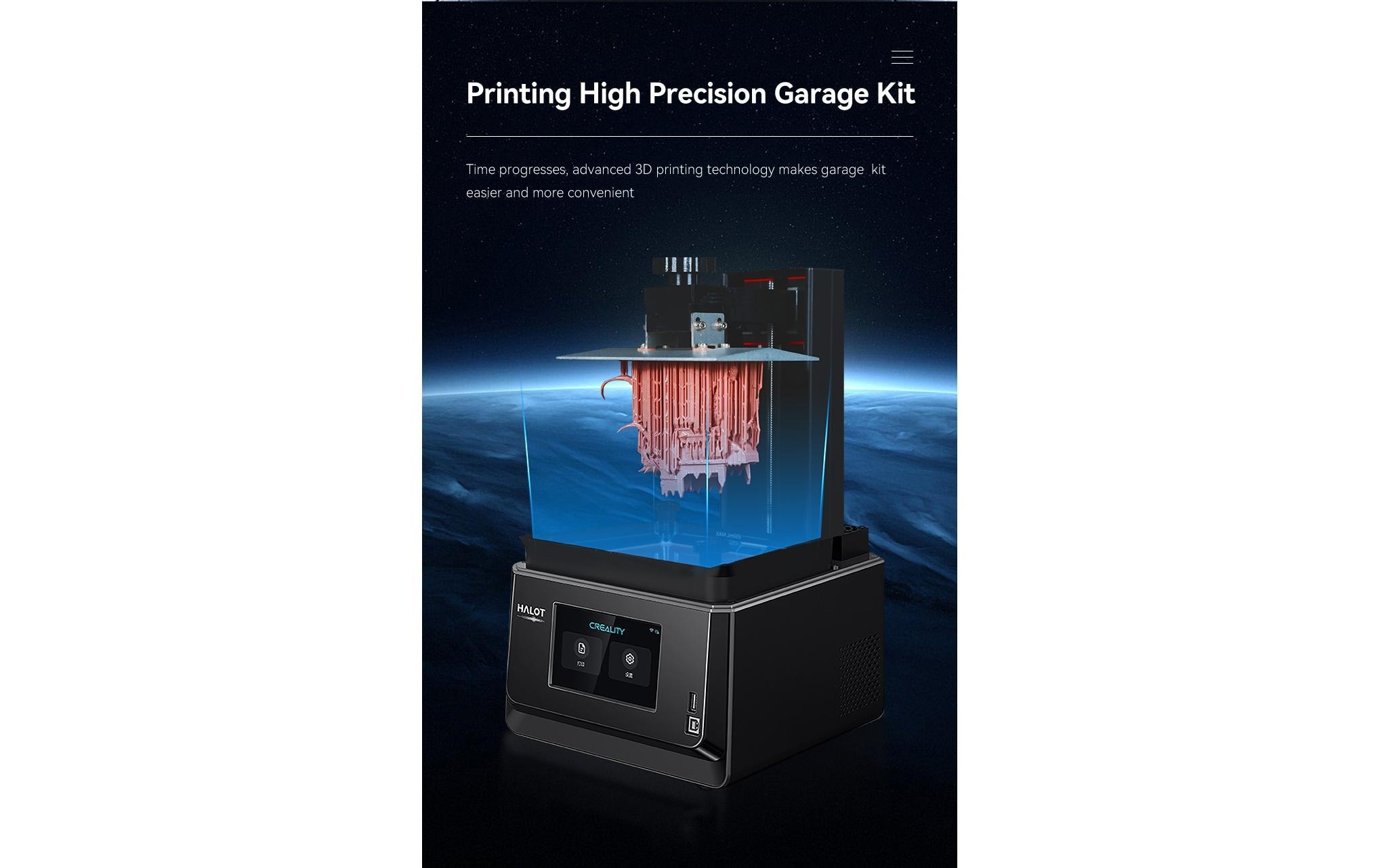 Creality 3D-Drucker »Resin LCD Modellbau, 1000 g«