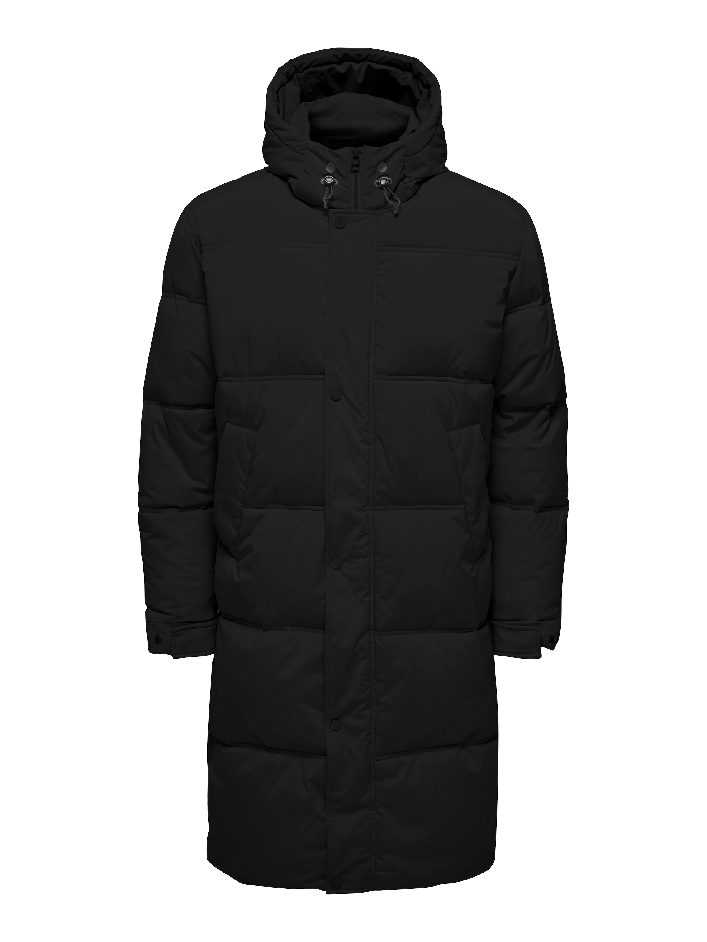 ONLY & SONS Steppjacke »ONSSEUL LONG PUFFER OTW« mit Kapuze