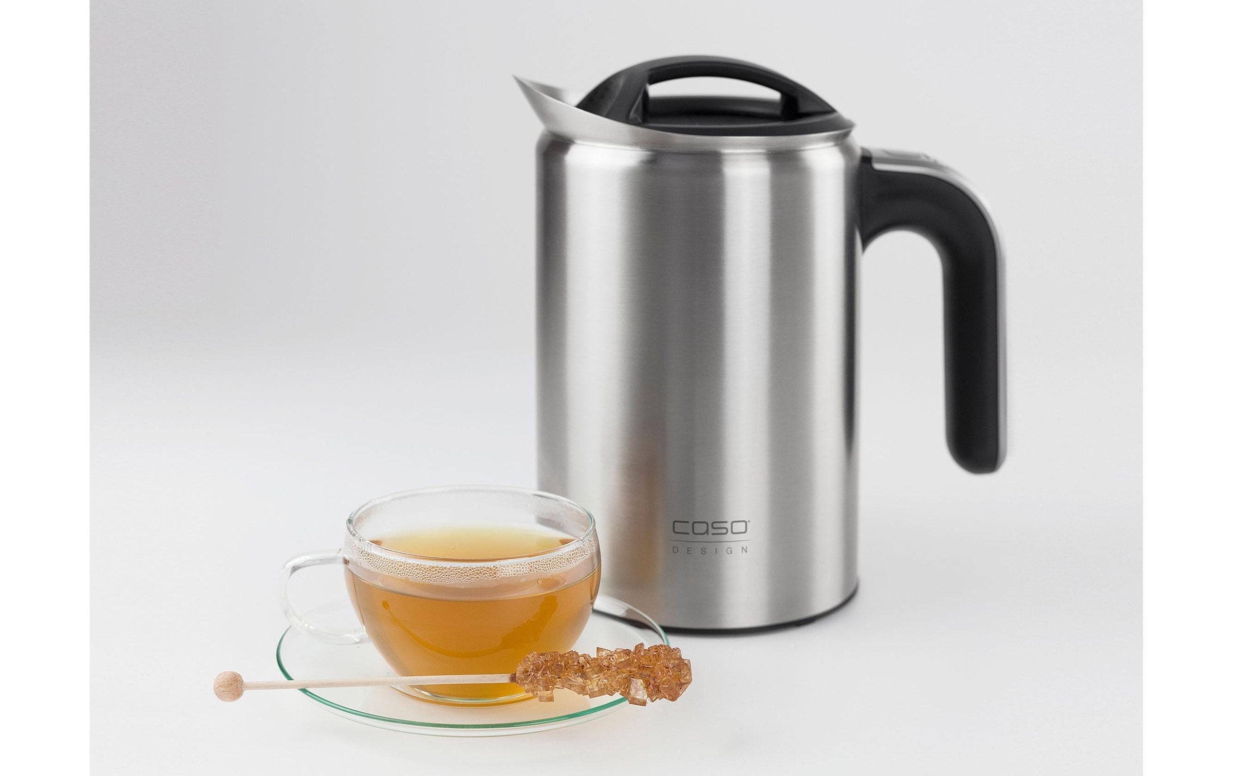 Caso »Caso Wasserkocher WK Cool-Touch Edelstahl Silber 1.0 l 1800 W«