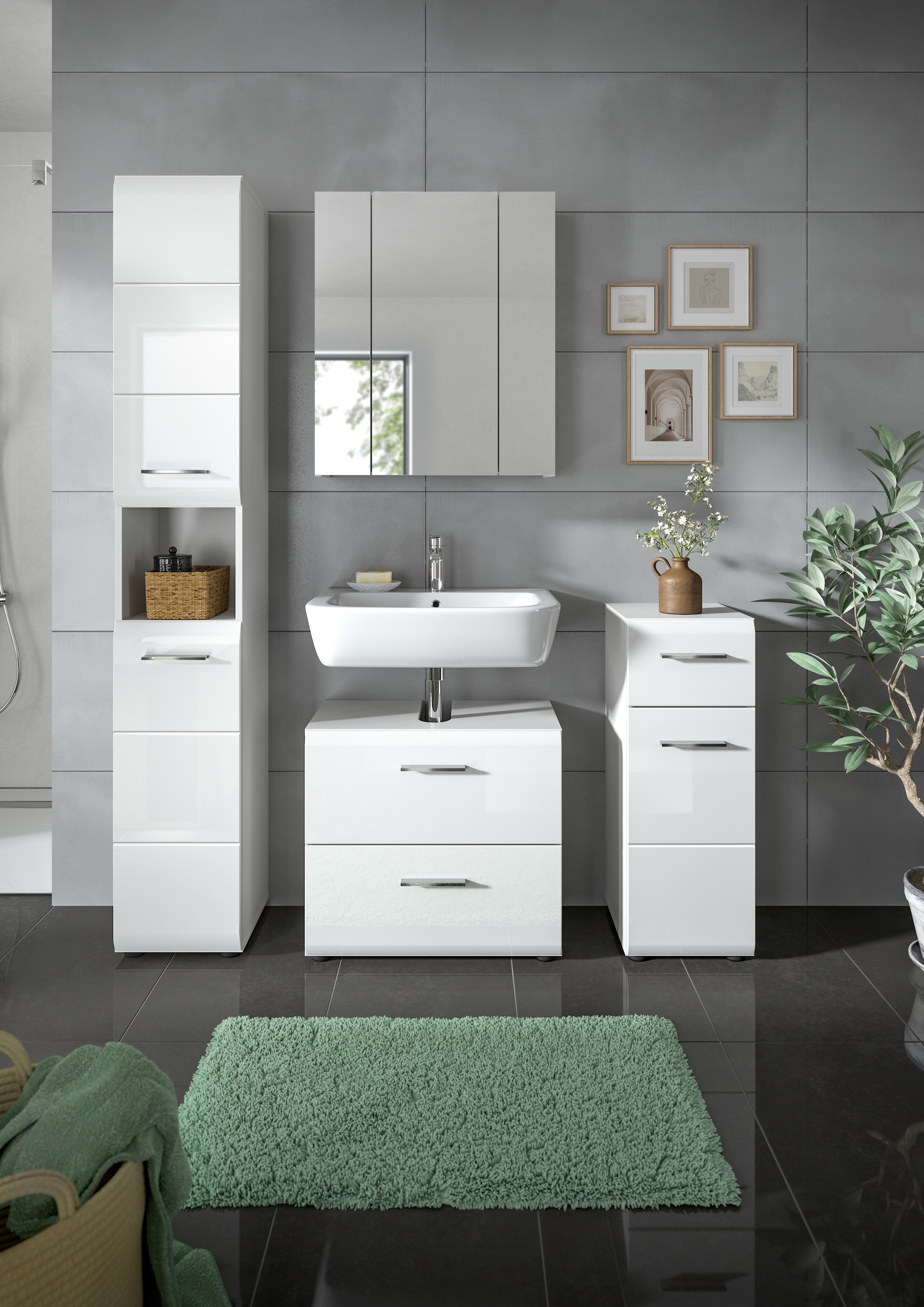 INOSIGN Badezimmer-Set Set, 4 Stk. tlg.