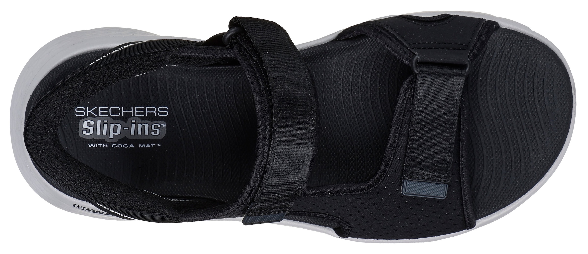 Skechers Sandale »GO WALK FLEX SANDAL-EASY ENTRY«  Sommerschuh, Sandalette, Slip-In mit atmungsaktiver Goga Mat Sohle