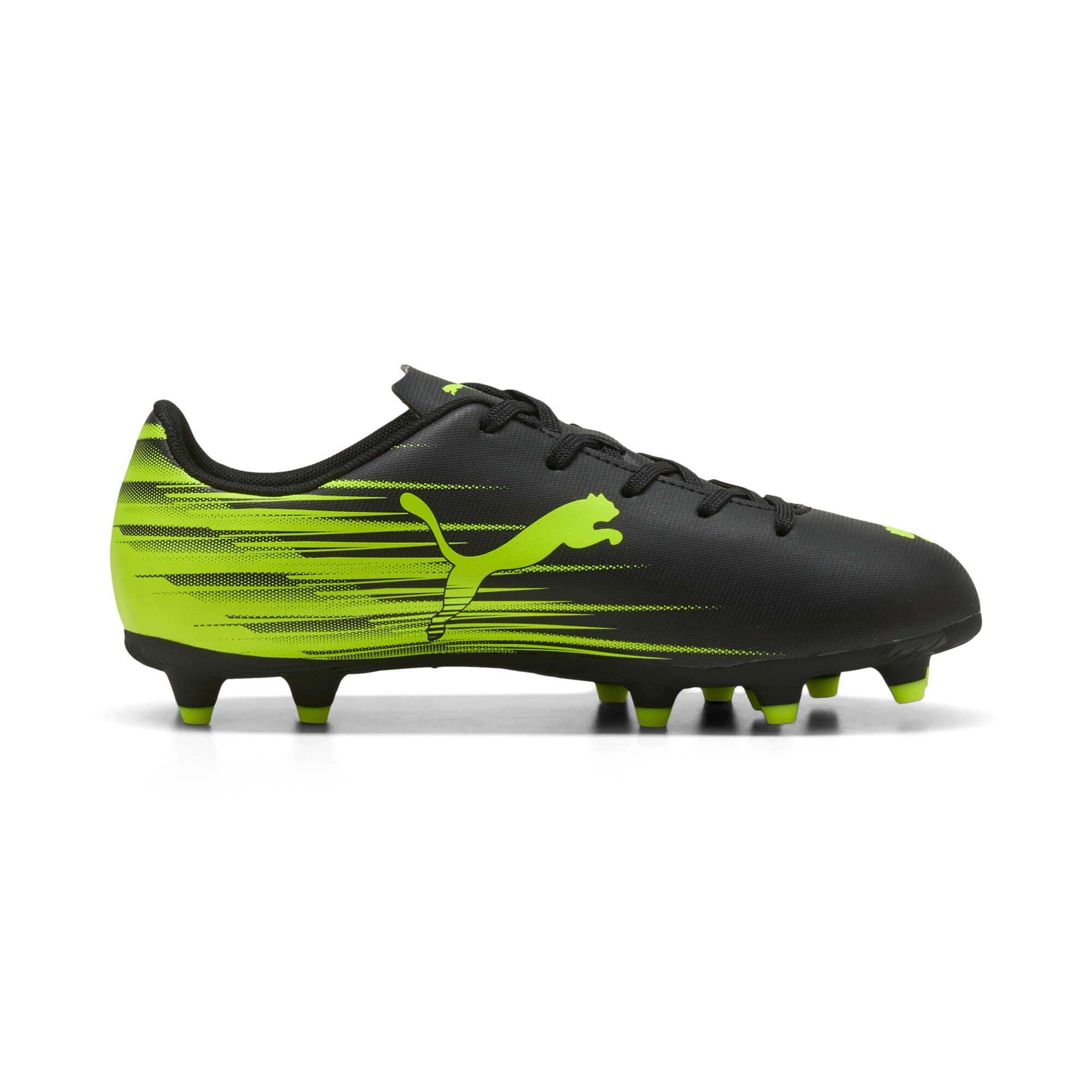 PUMA Chaussure de football »ATTACANTO II FGAG JR«  avec crampons pour terrains en gazon et gazon synthétique, avec lacets