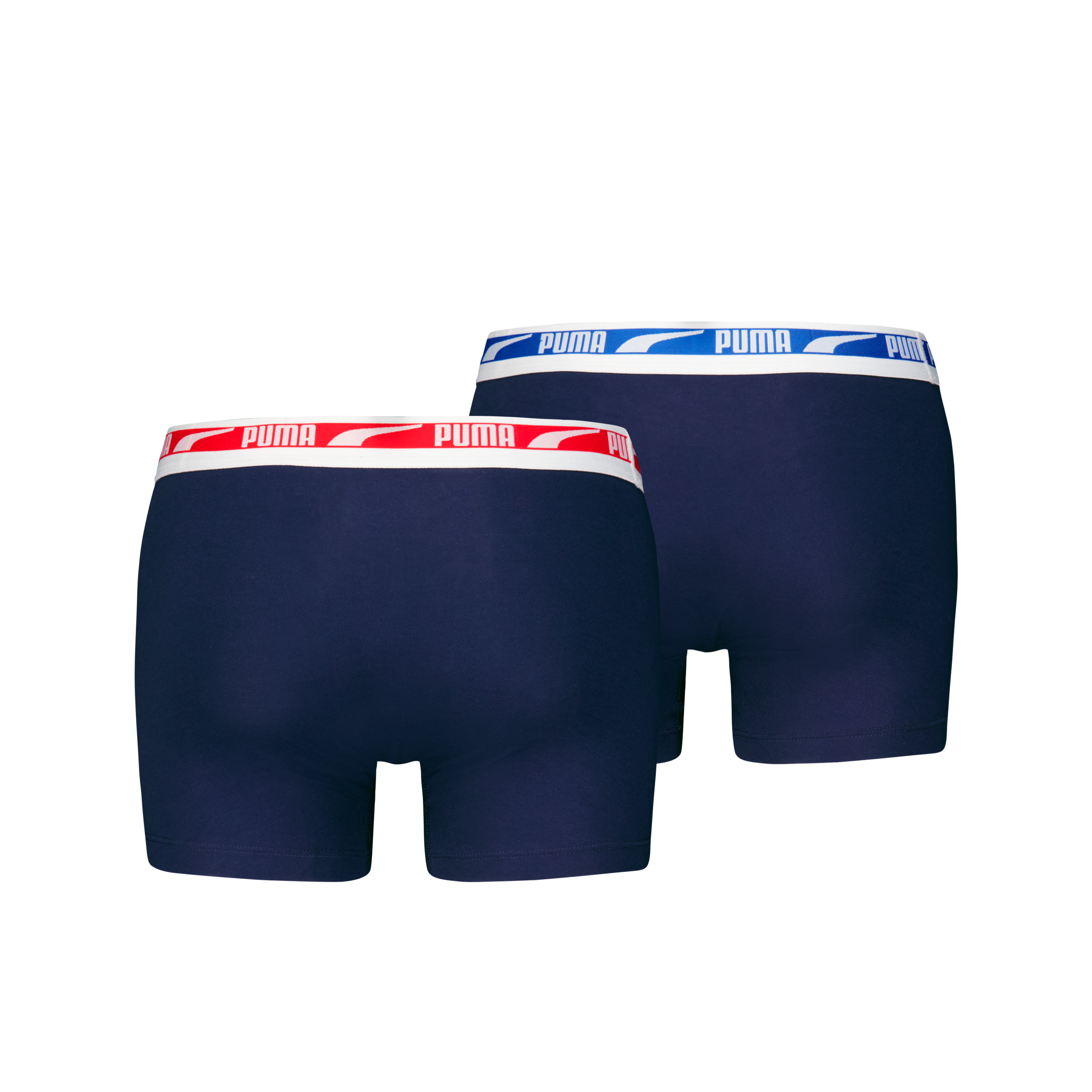 PUMA Boxershorts »PUMA MEN EVERYDAY MULTI LOGO BOXERS 2P« 2er Pack,  Komfortabler Logobund