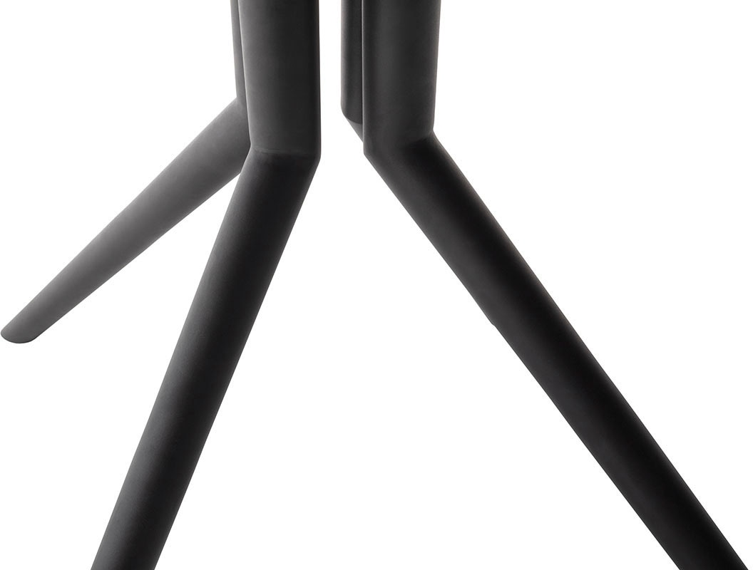 MCA furniture Table de salle à manger »RUBIKON Vierfusstisch 90-135 cm« Einzelstück,  Keramik, Metall, Längsseitenauszug, ausziehbar, 13 mm