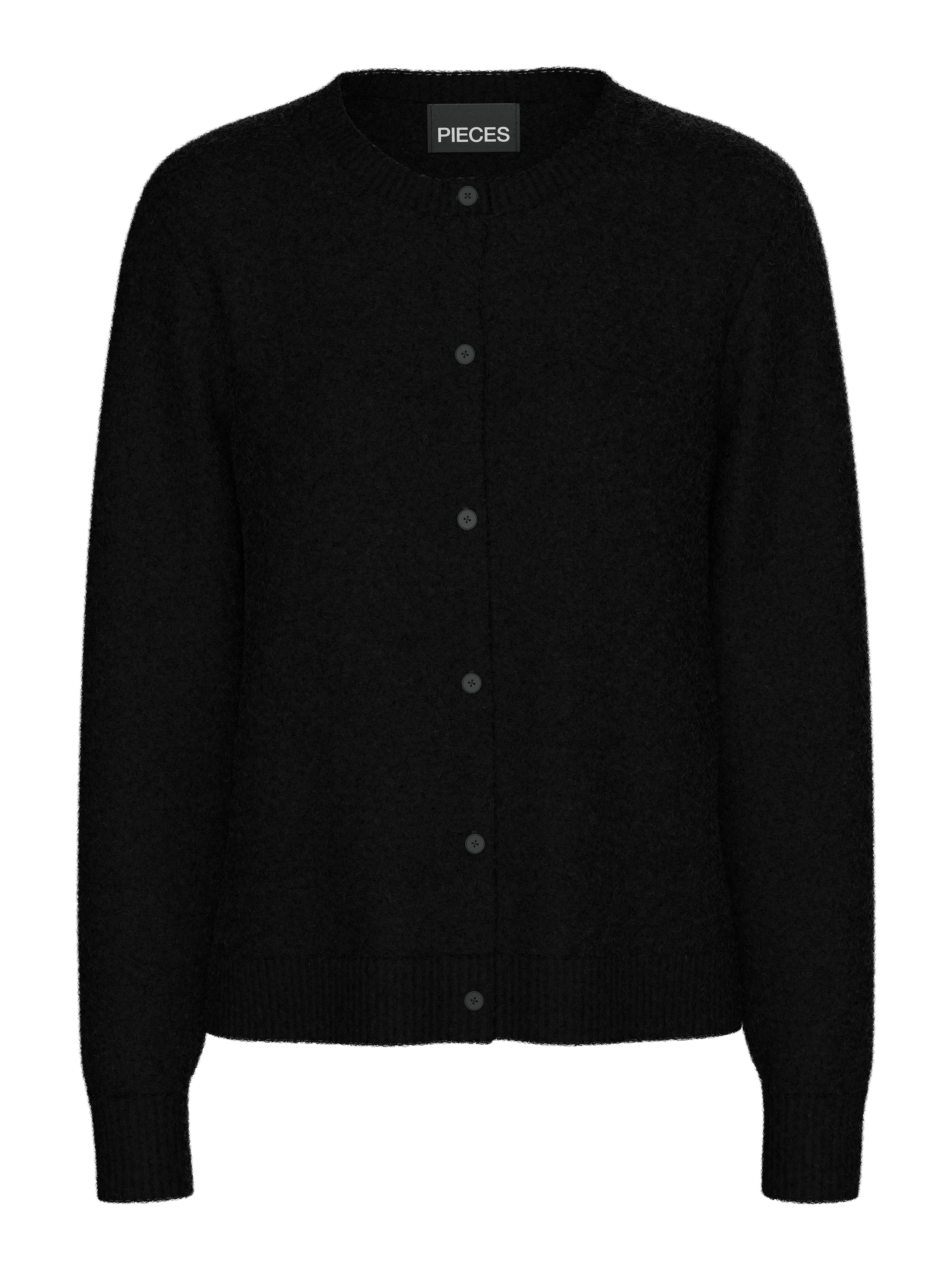 pieces Veste en tricot »PCMALOU LS KNIT CARDIGAN NOOS BC« Materialmix, slim fit