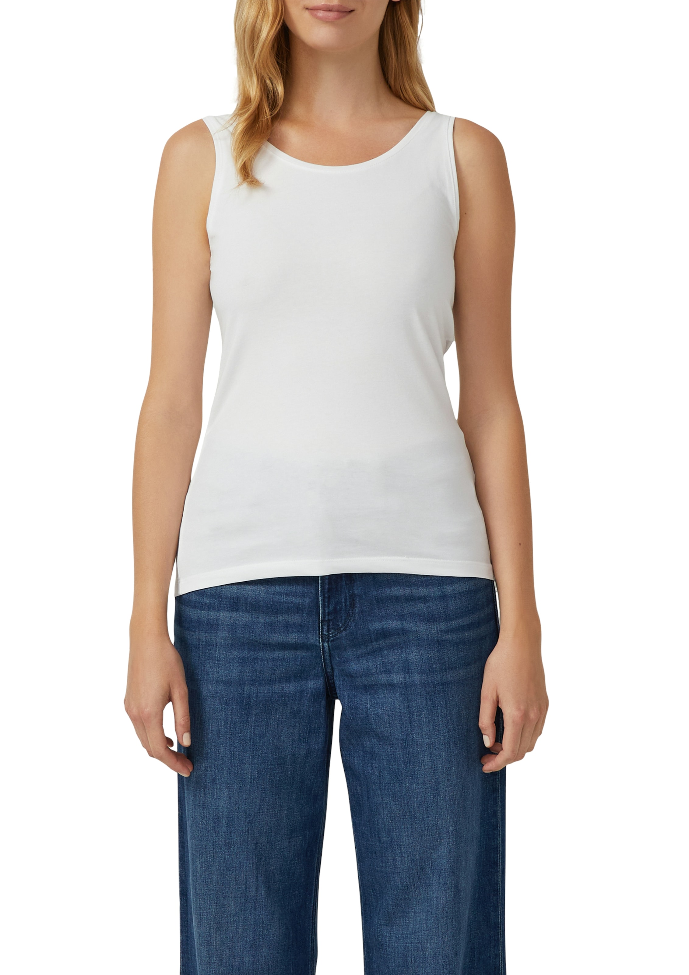 s.Oliver Tanktop 2 Stk. 2-er Pack, Sommertop, mit Stretch