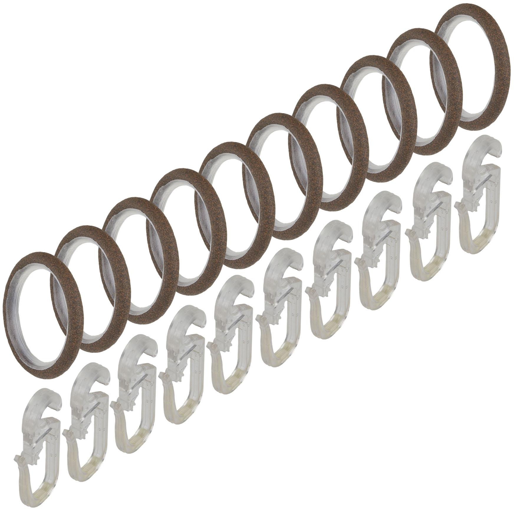 Liedeco Gardinenstange »Esp Spitze« Ø 16 mm 2 läufig-läufig Fixmass 2-läufig im Fixmass Ø 16 mm