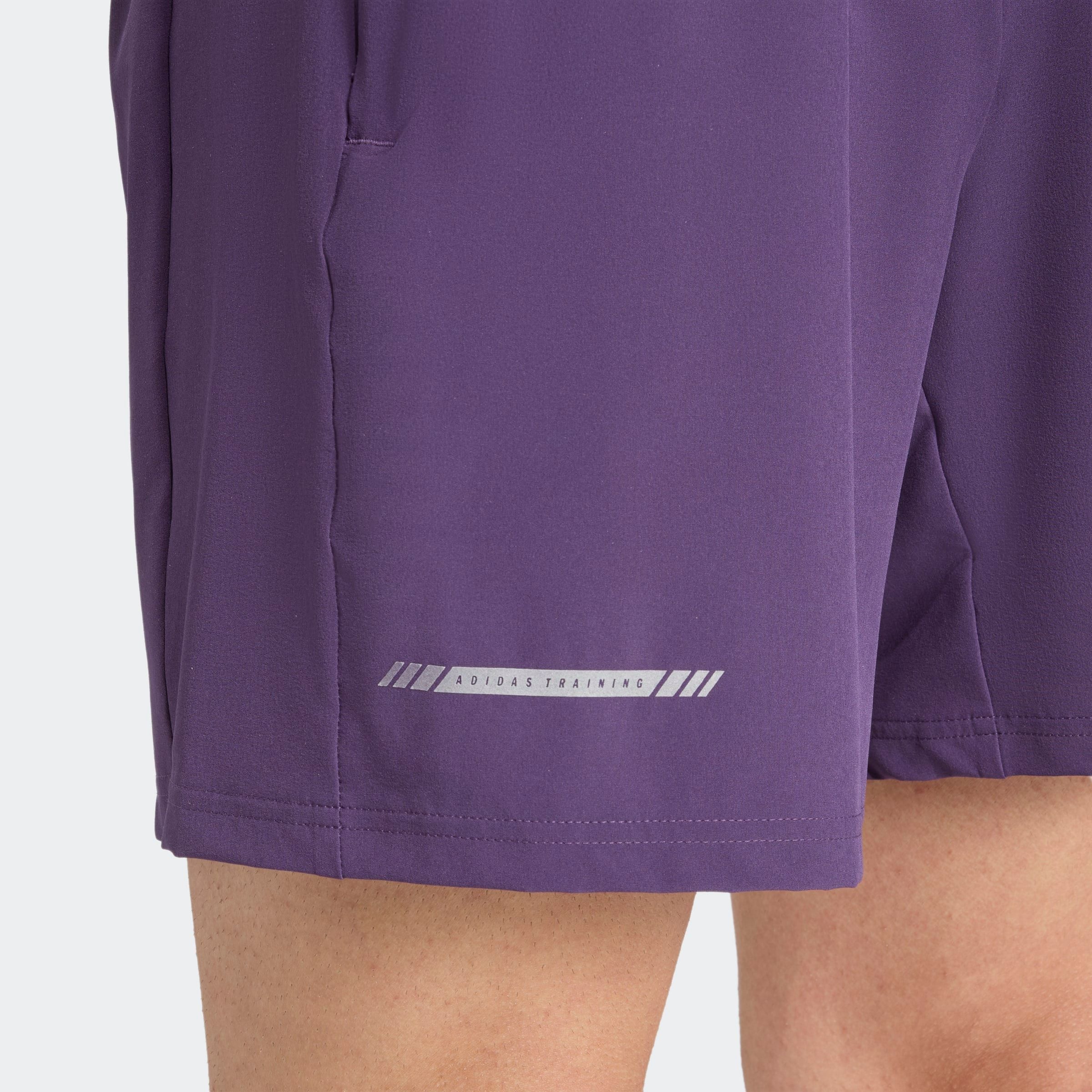 adidas Performance Short »TRAINING ESSENTIALS HOLIDAY PACK«  für Fitness und Training, mit Metallic-Optik, schnelltrocknend