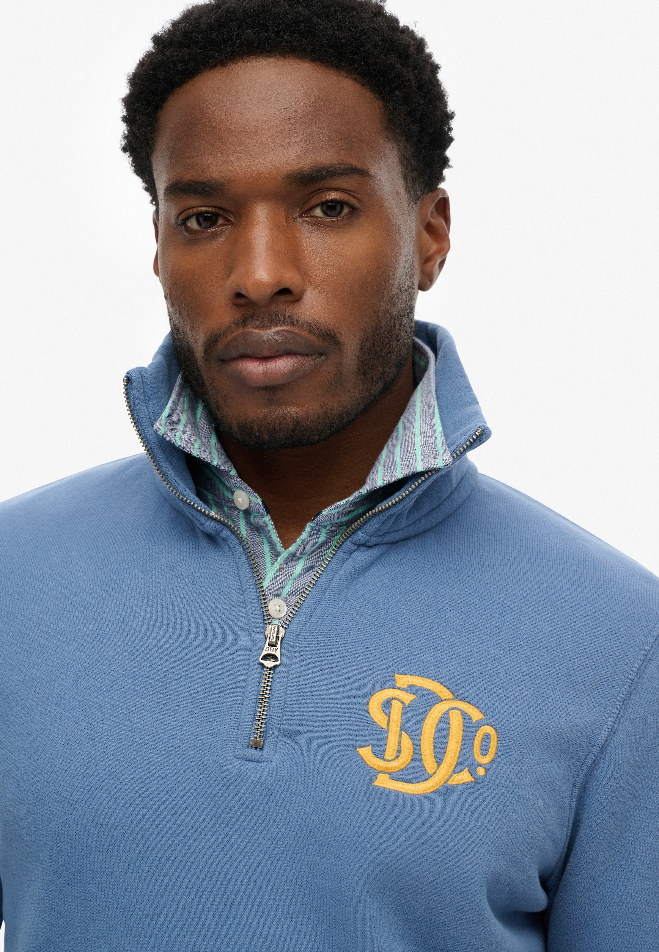 Superdry Sweatshirt »Sd&co Neon Half Zip Track«
