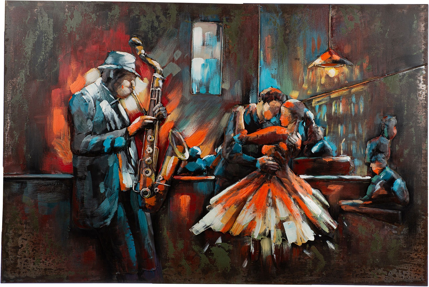 GILDE Tableau métallique »Bild rechteckig Bartime« 1 cuis tlg.