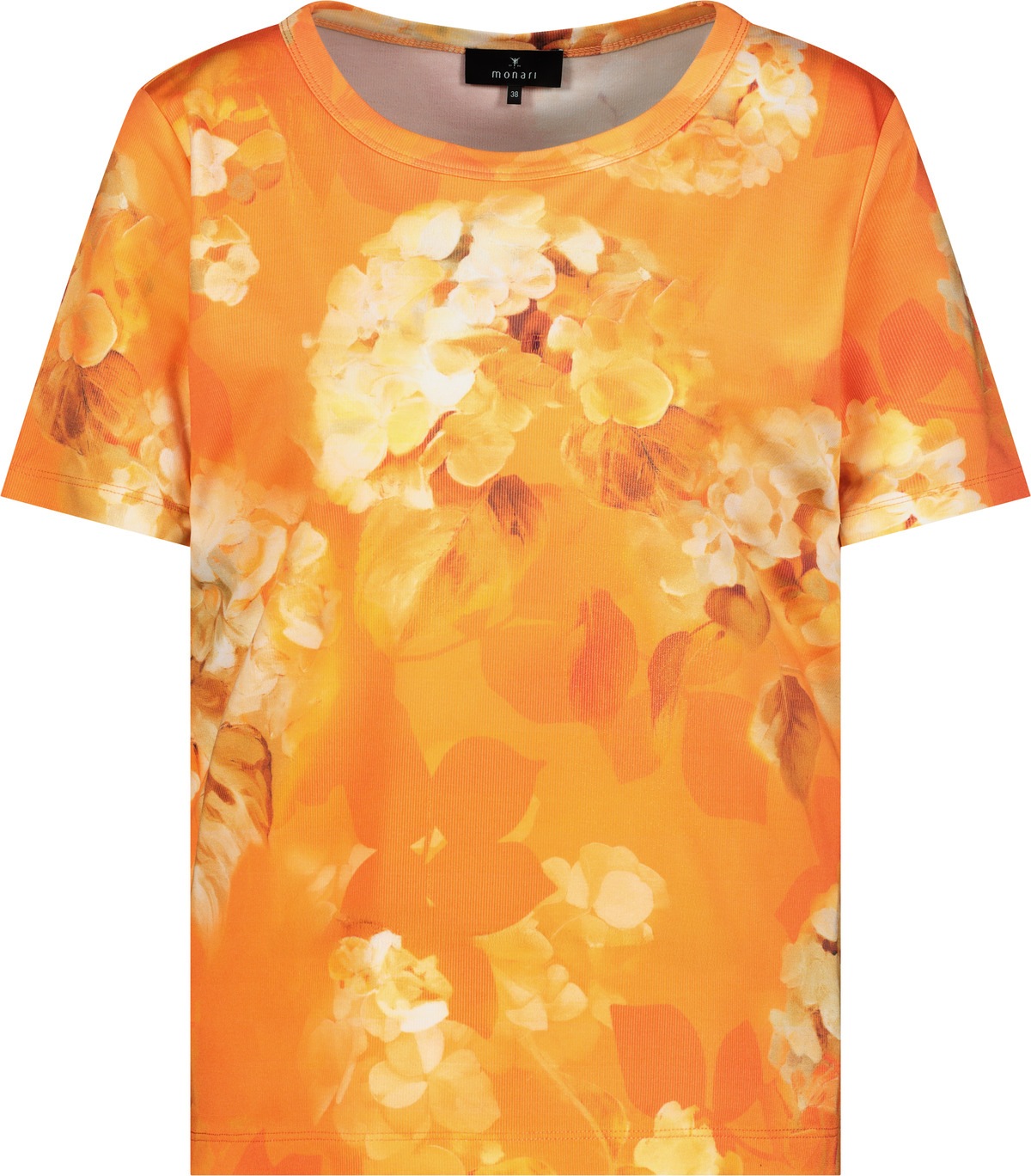 Monari T-Shirt »Blume allover« Regular fit mit Blumenmuster