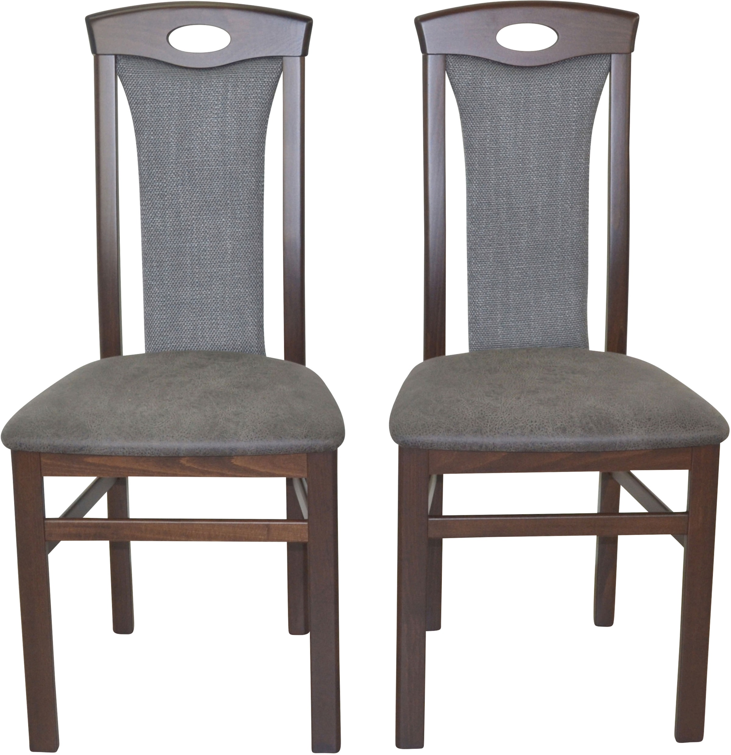 HOFMANN LIVING AND MORE Chaise à 4 pieds (Set) 2 cuis