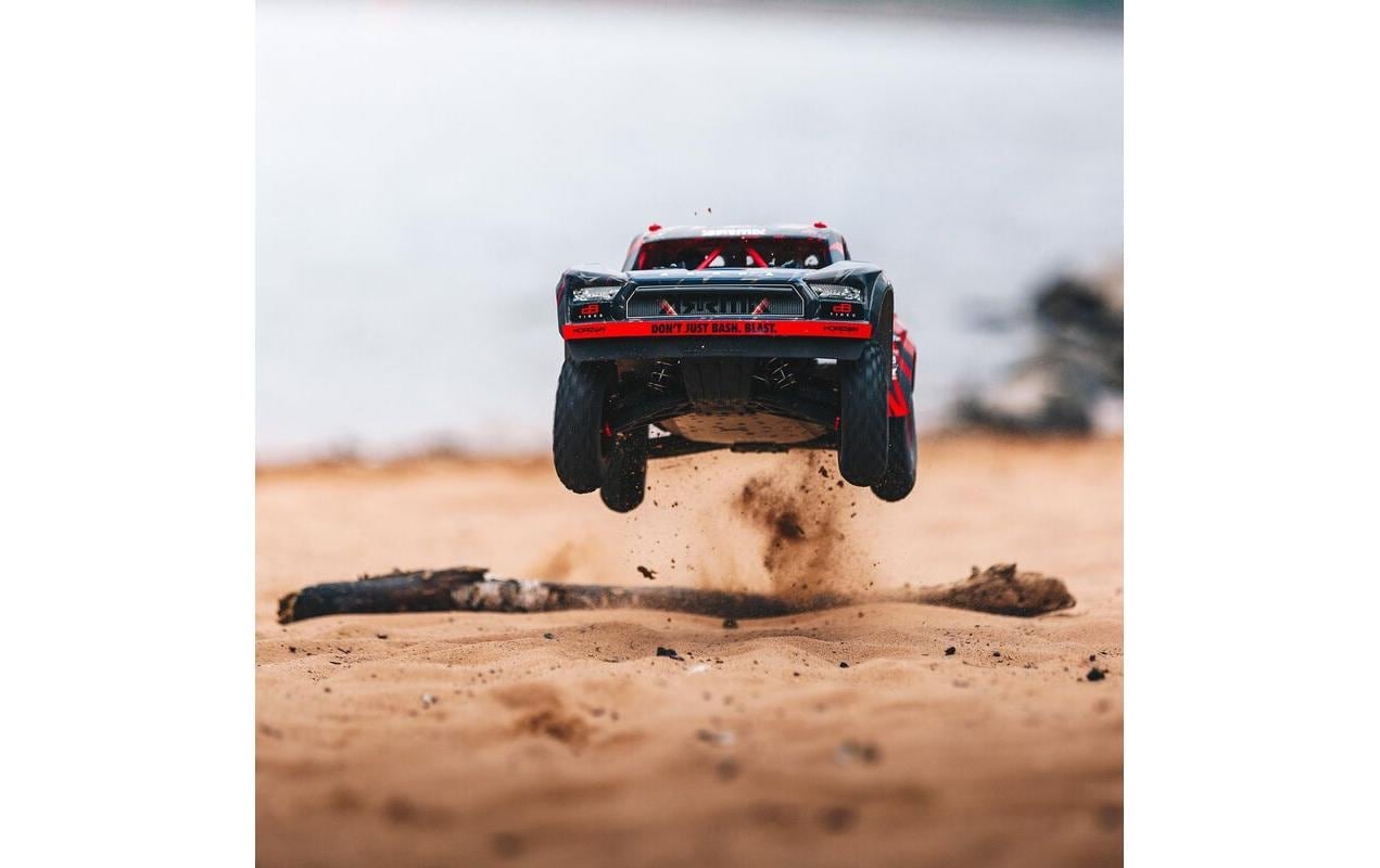   RC-Auto »Arrma Mojave 6S V2 4WD BLX Rot ARTR«