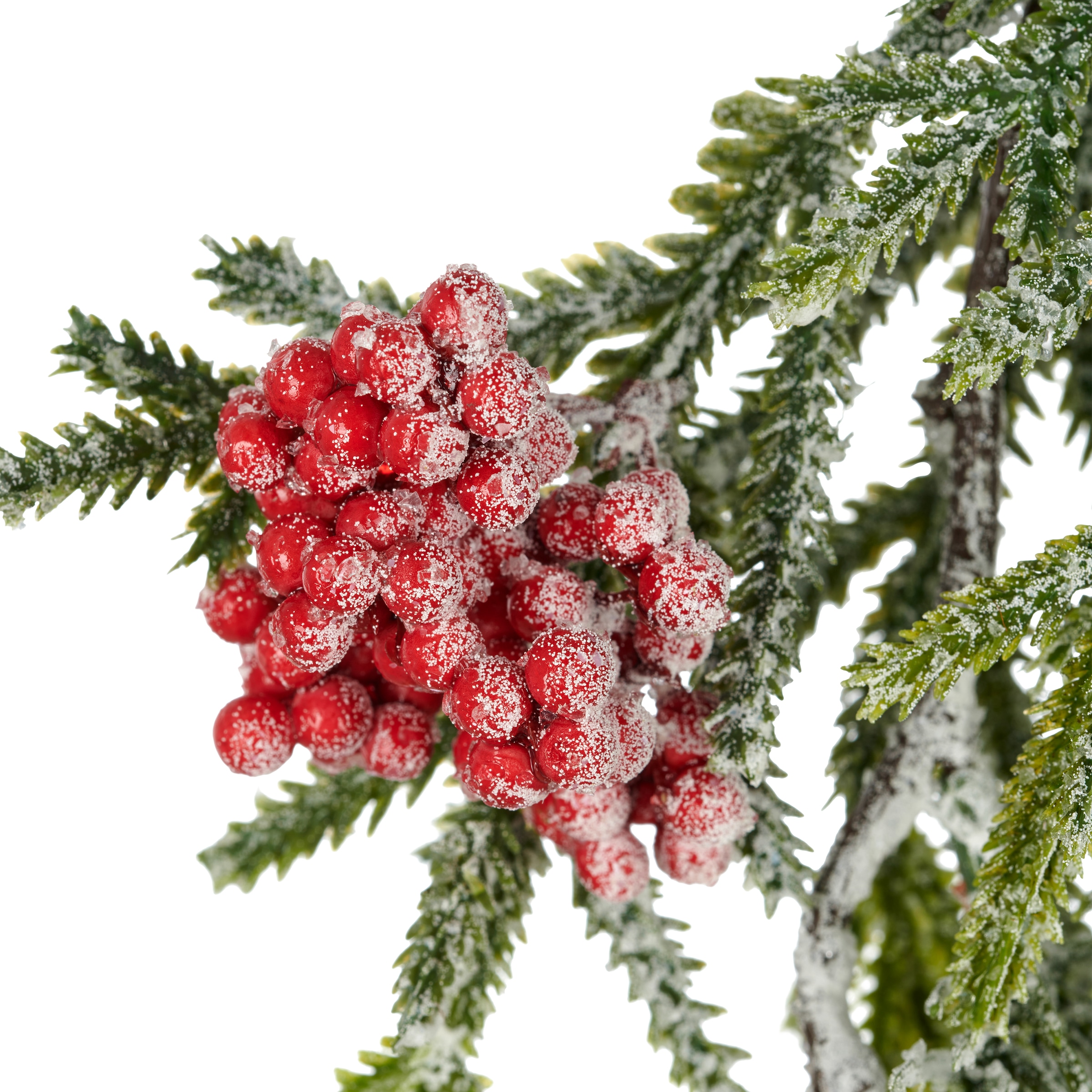 Creativ green Liane artificielle »Hänger mit Tannenzweigen« mit Frost-Optik