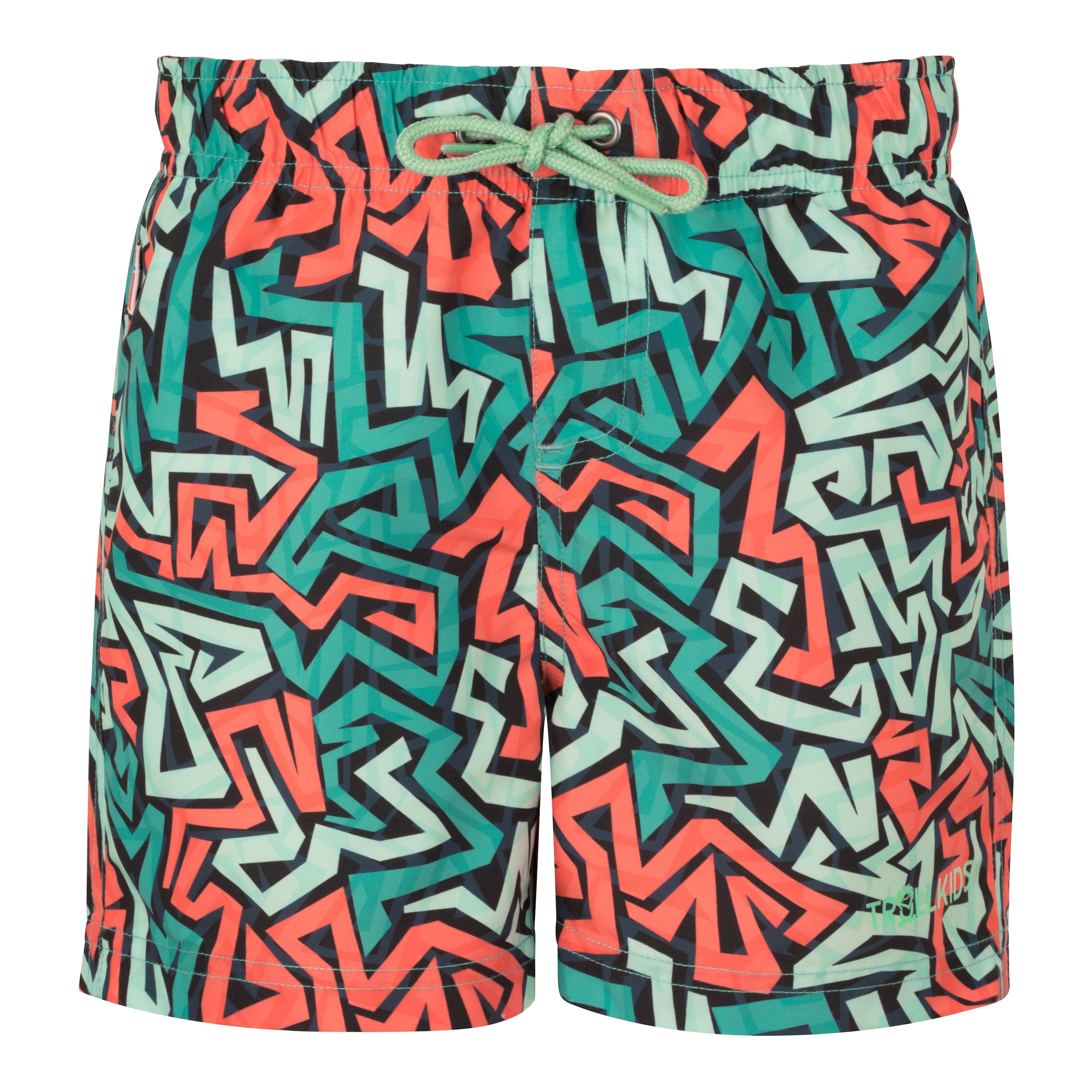 TROLLKIDS Badeshorts »KIDS HAUKLAND SHORTS« für Kinder und Jugendliche, sportlicher Schnitt, bequemer Sitz