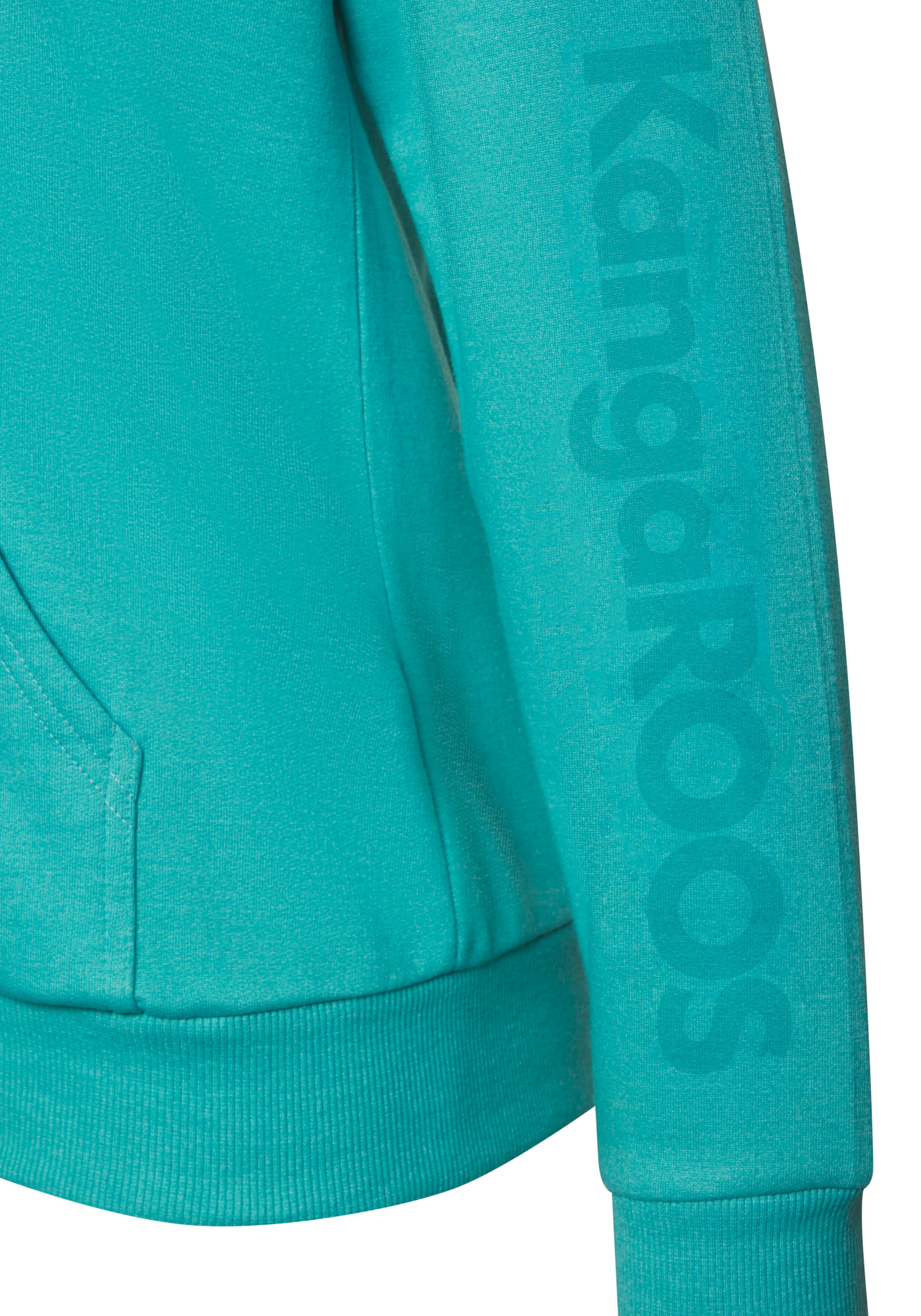 KangaROOS Sweatjacke mit kontrastfarbenen Details, Loungewear