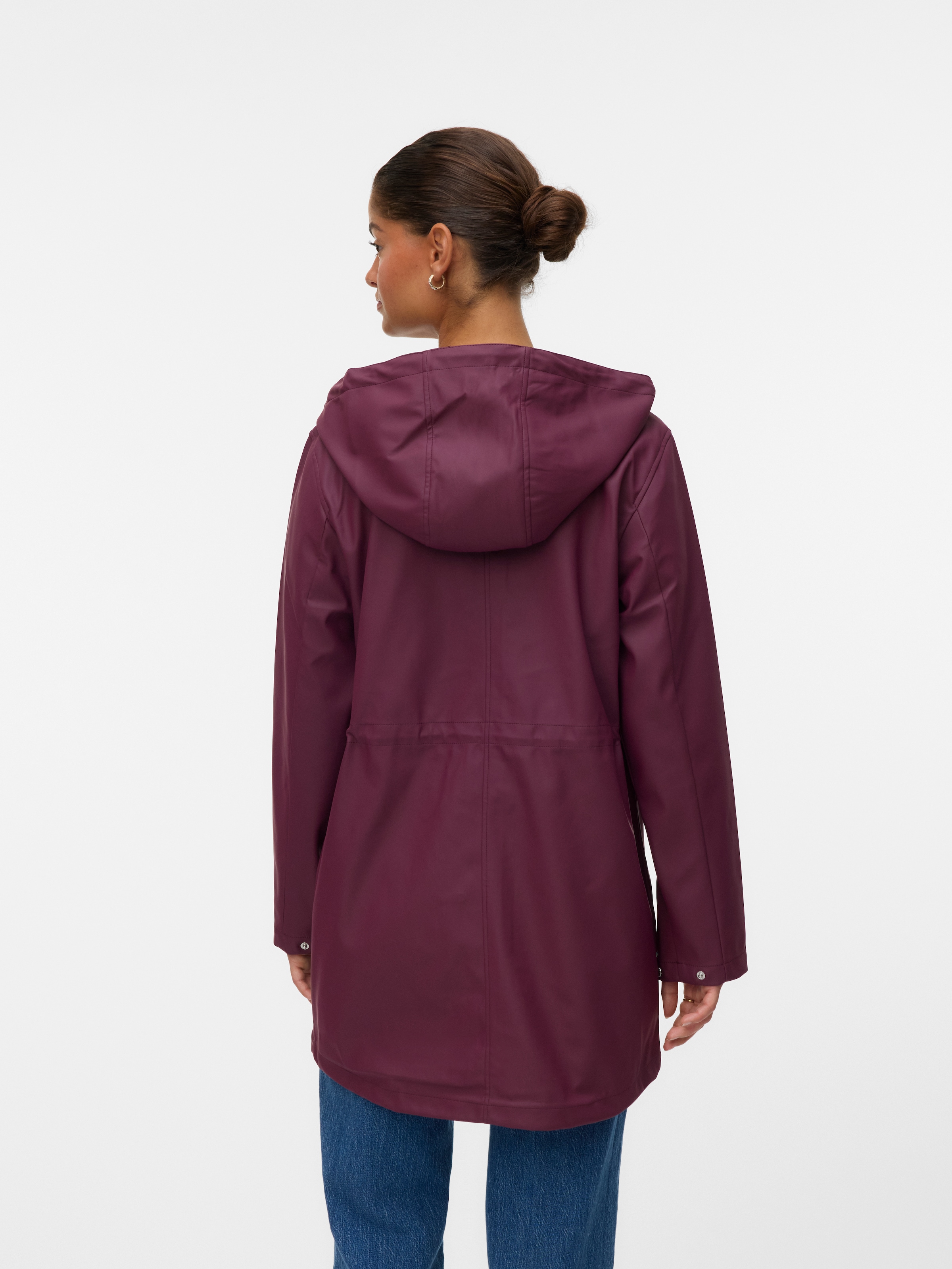 Vero Moda Veste de pluie »VMMALOU COATED JACKET« mit Kapuze