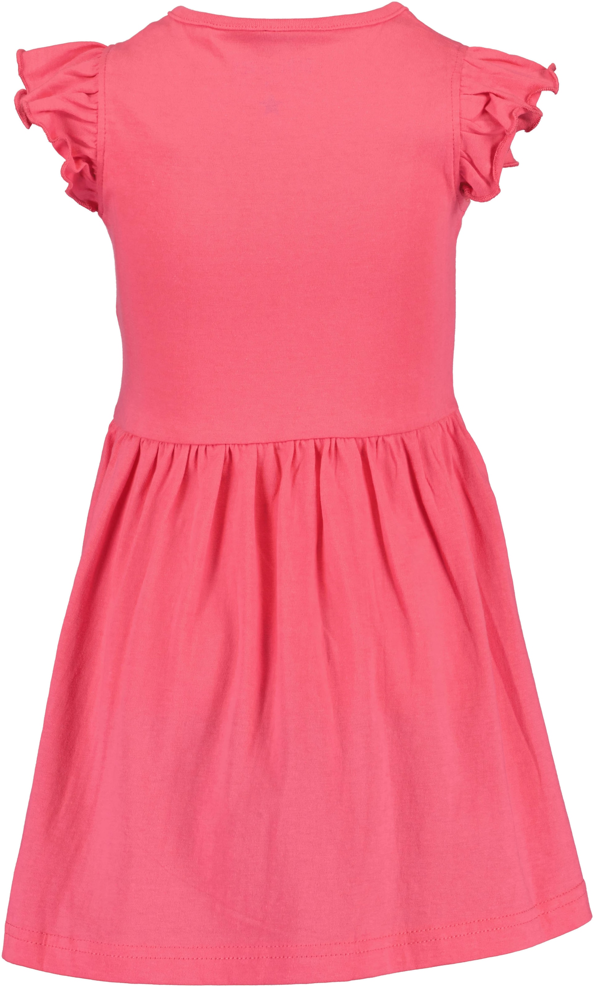 Blue Seven Robe en jersey Packung, 2 pièces tlg. 1x uni und 1x mit Alloverprint und aufgesetzten Taschen