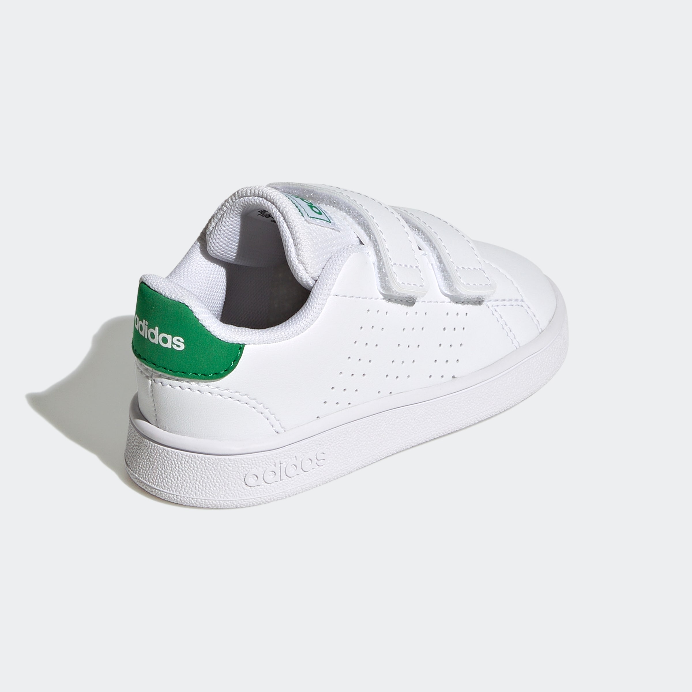 adidas Sportswear Sneakers »ADVANTAGE LIFESTYLE COURT TWO HOOK-AND-LOOP«  Design auf den Spuren des adidas Stan Smith, für Kinder