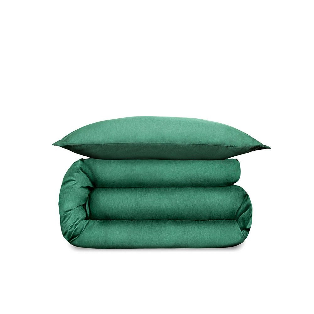 Wolkenfeld Linge de lit »Edel Mako-Satin Bettwäsche, unfassbar weich« 2 cuis 135x200 cm, 155x220 & Übergrössen I inkl. Kissenbezüge 80x80 I Uni