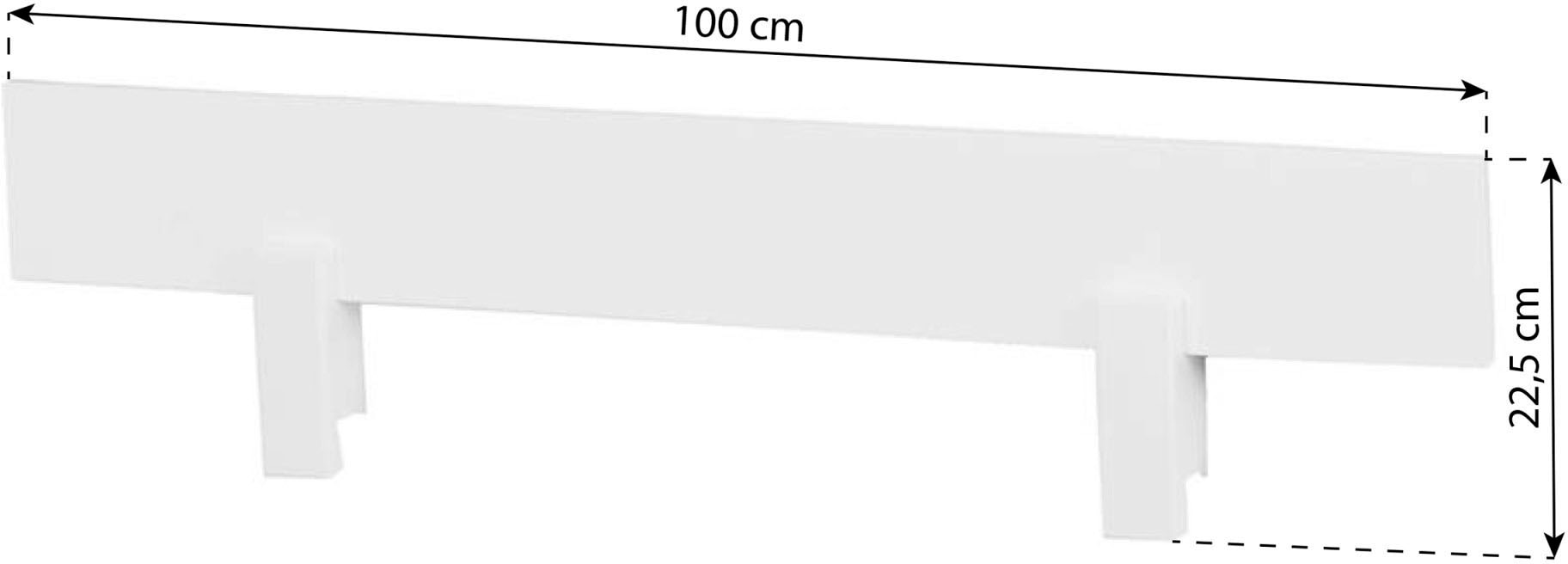 Home affaire Jugendbett »ECO One« Kinderbett mit Rausfallschutz, mit 2 Schubkästen