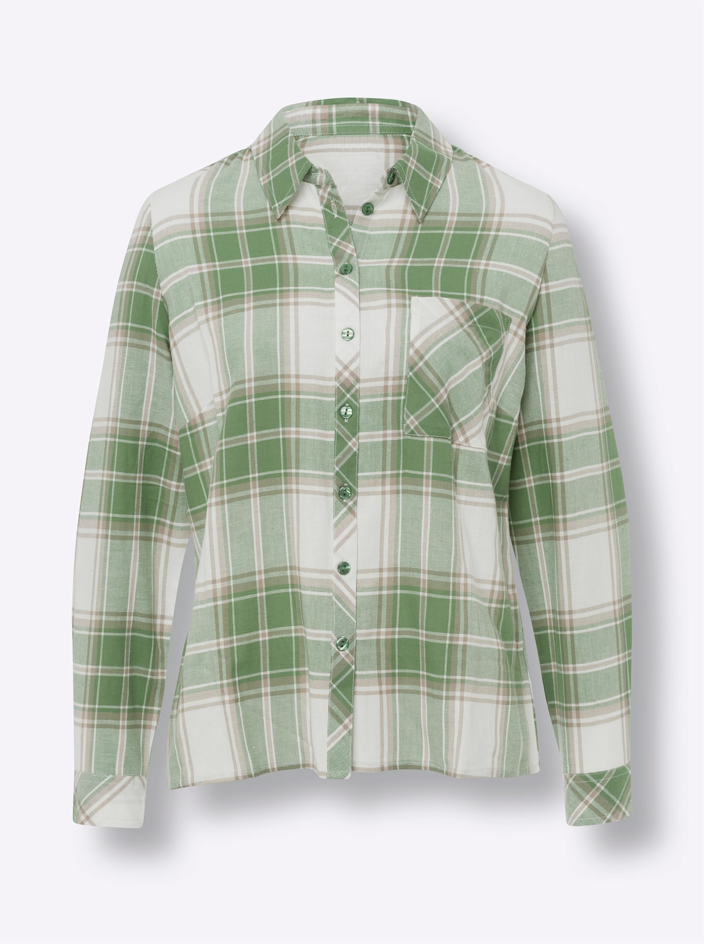 Classic Basics Blouse en flanelle